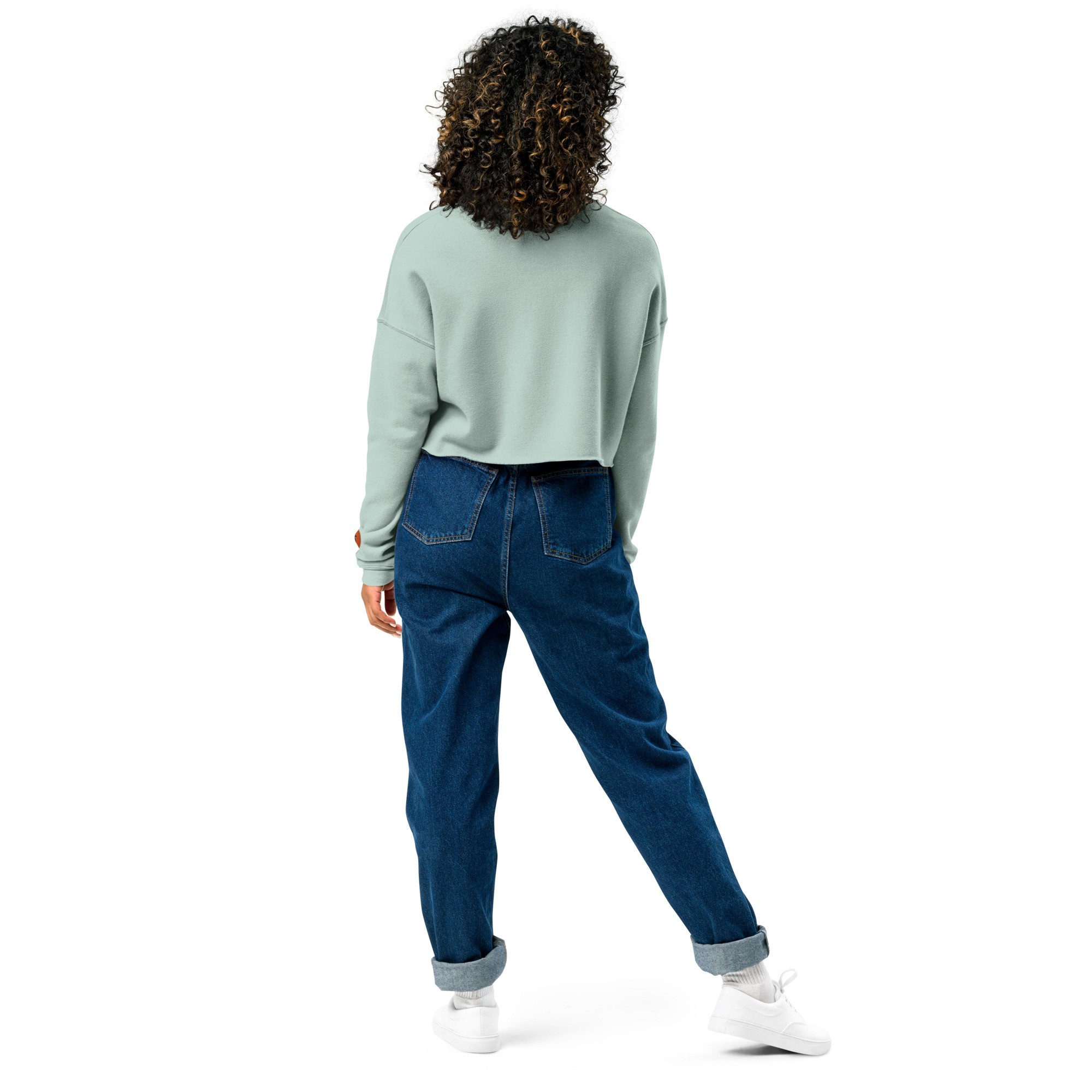 Gassi Crop Sweater - Mint