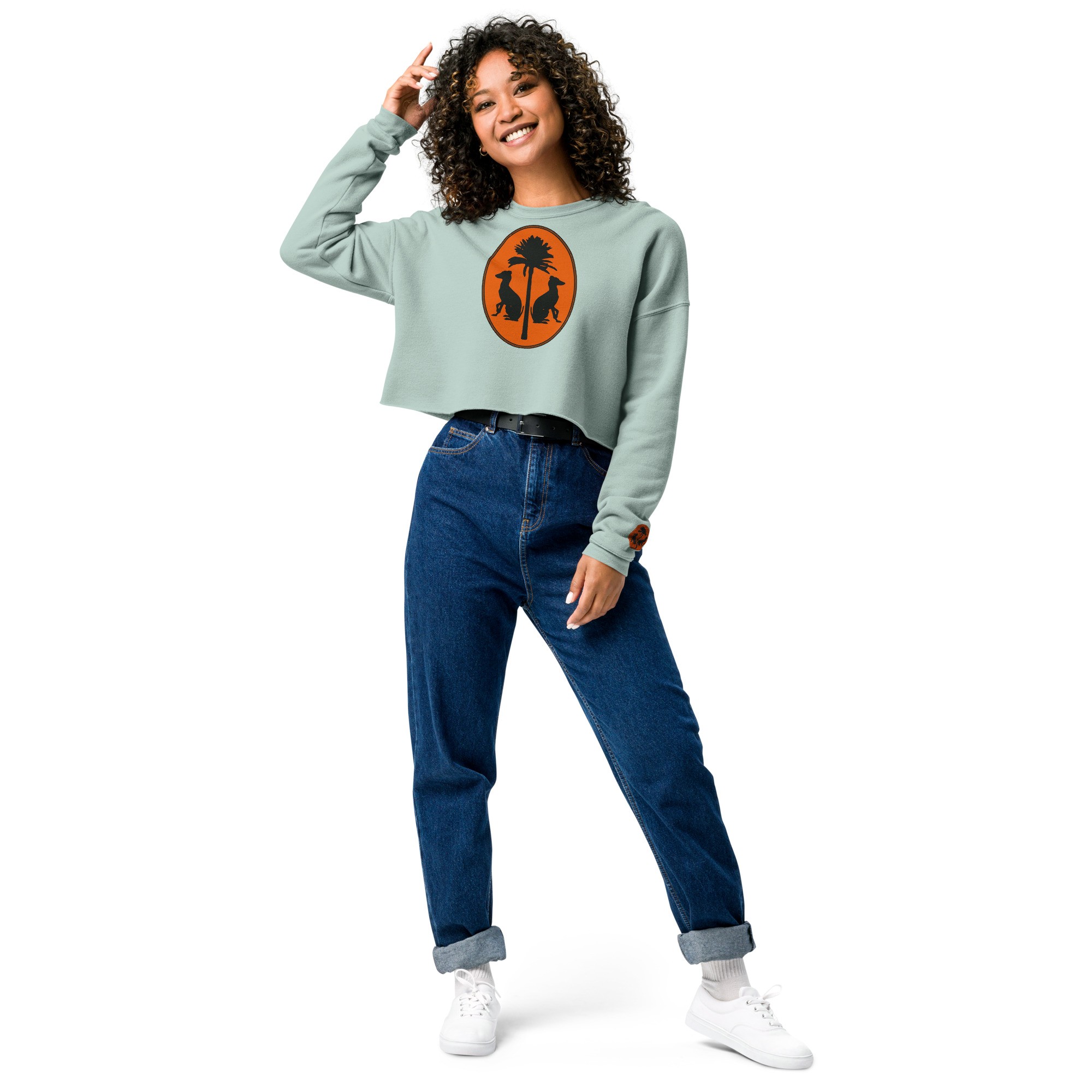 Gassi Crop Sweater - Mint