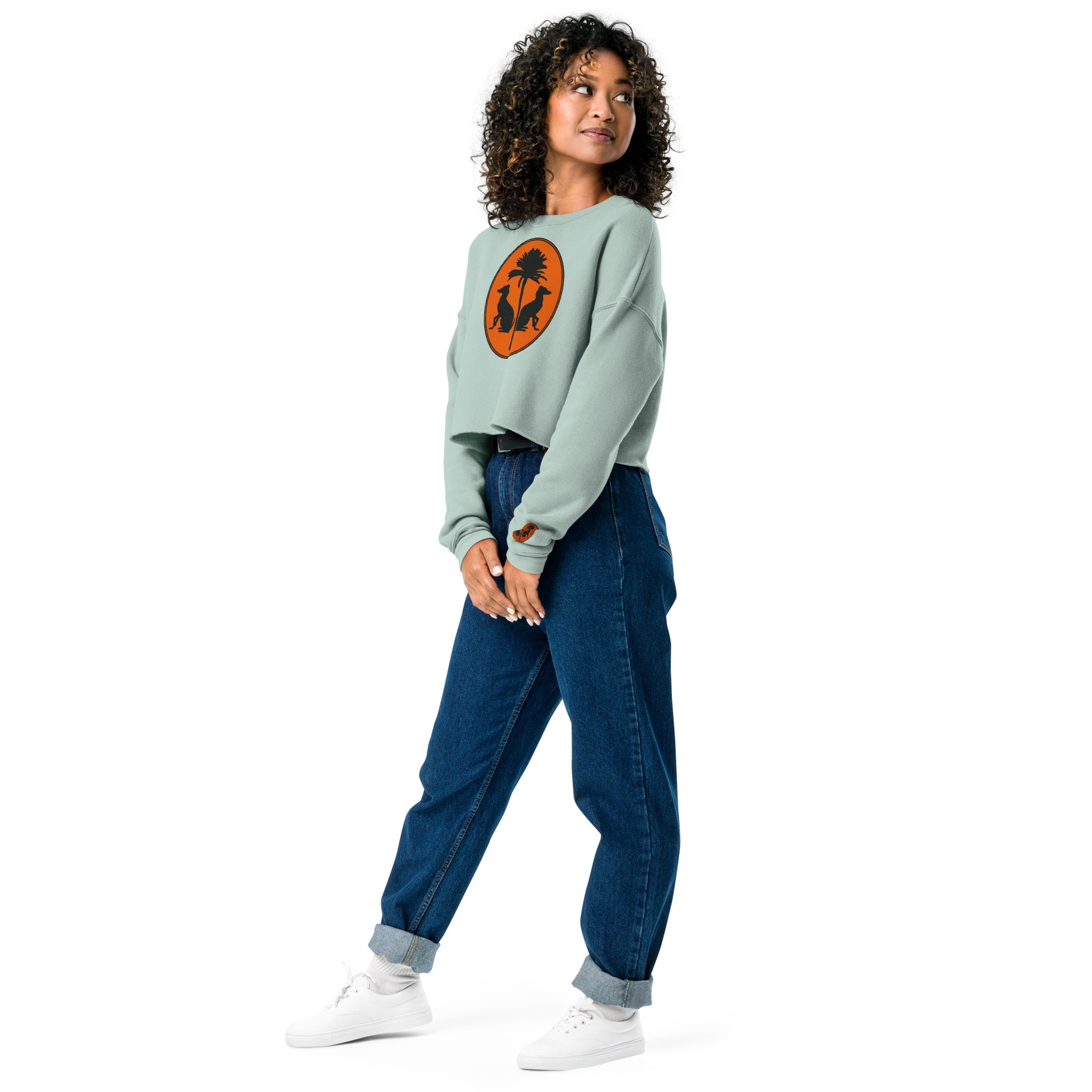 Gassi Crop Sweater - Mint