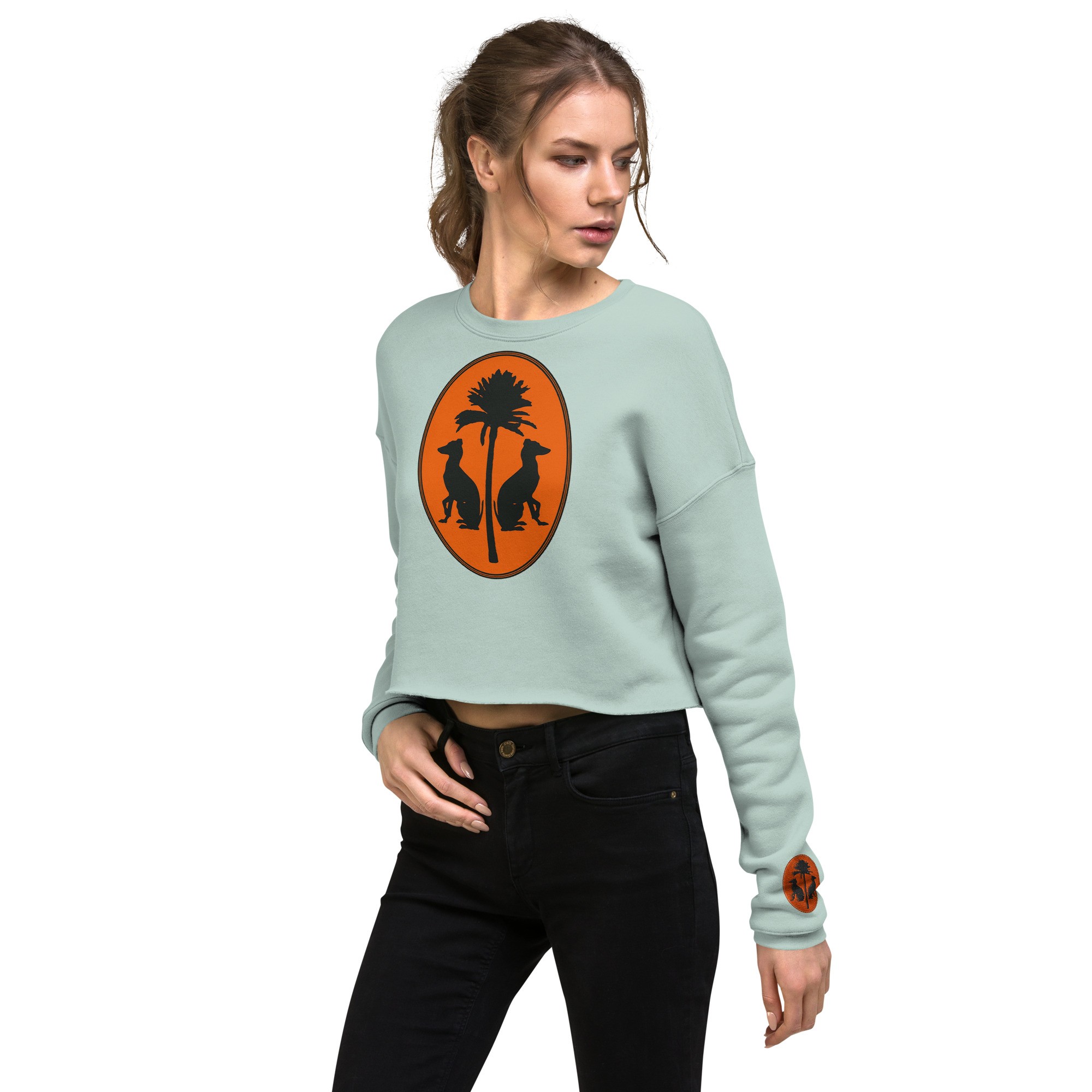 Gassi Crop Sweater - Mint