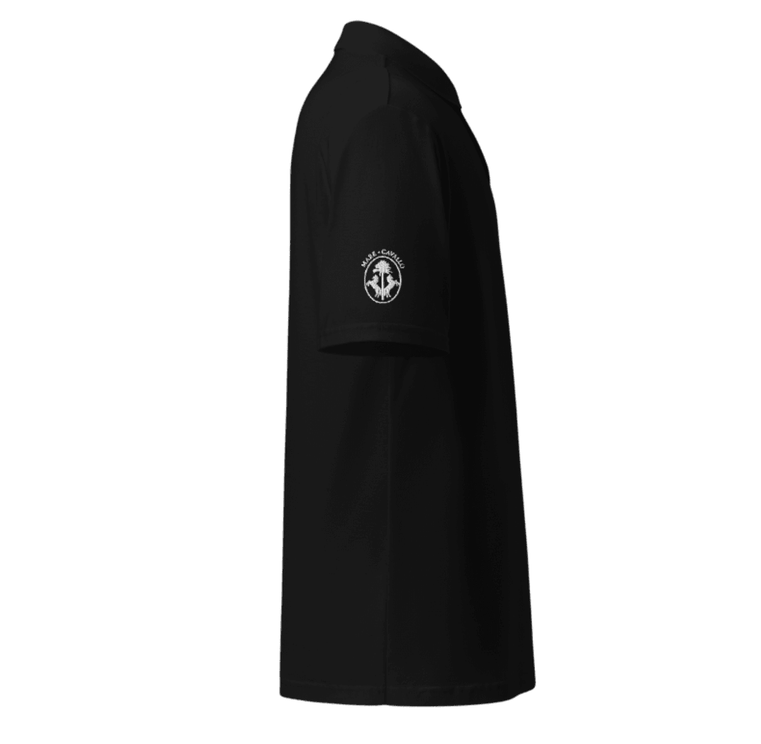 Poloshirt schwarz