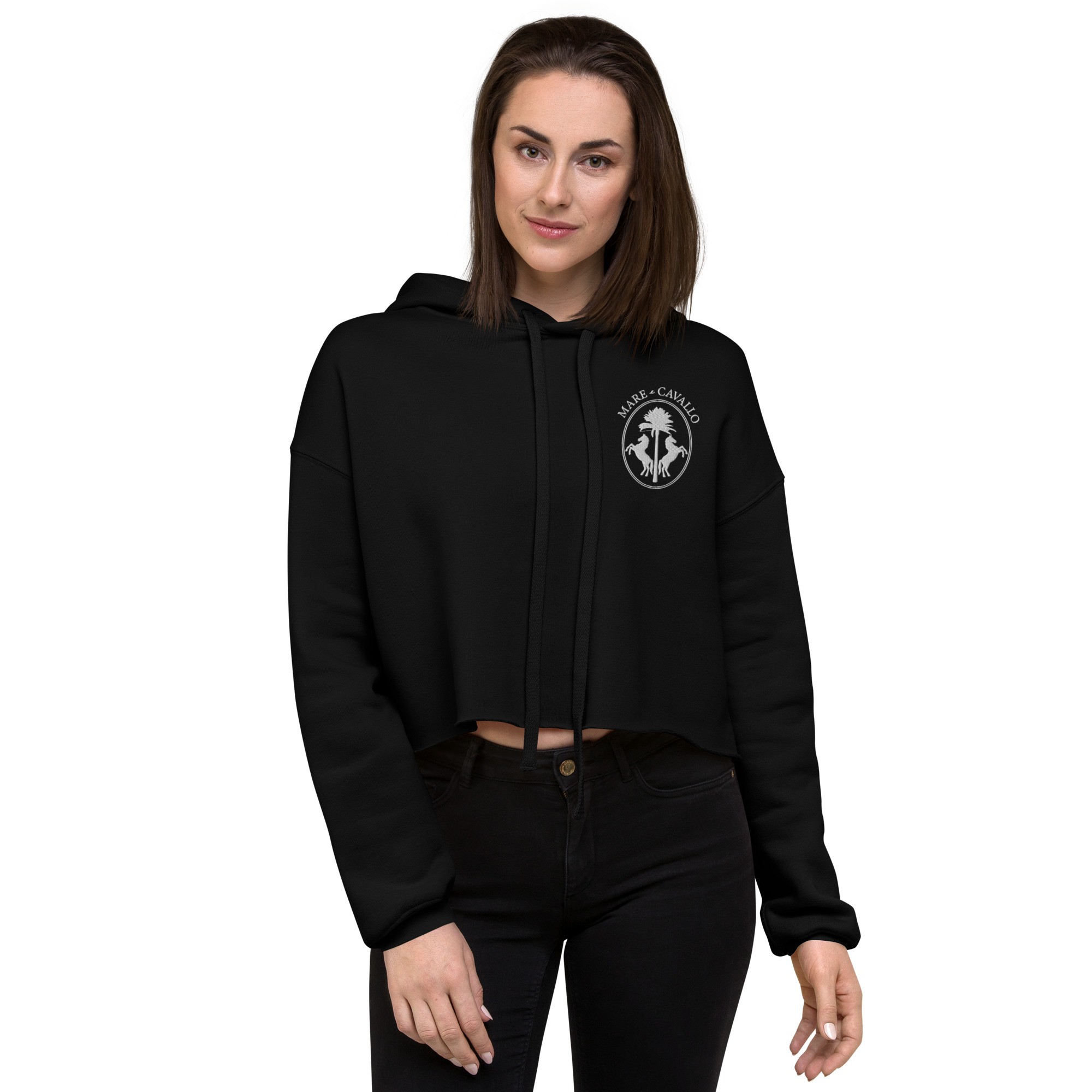 Mare e Cavallo Crop Sweater 