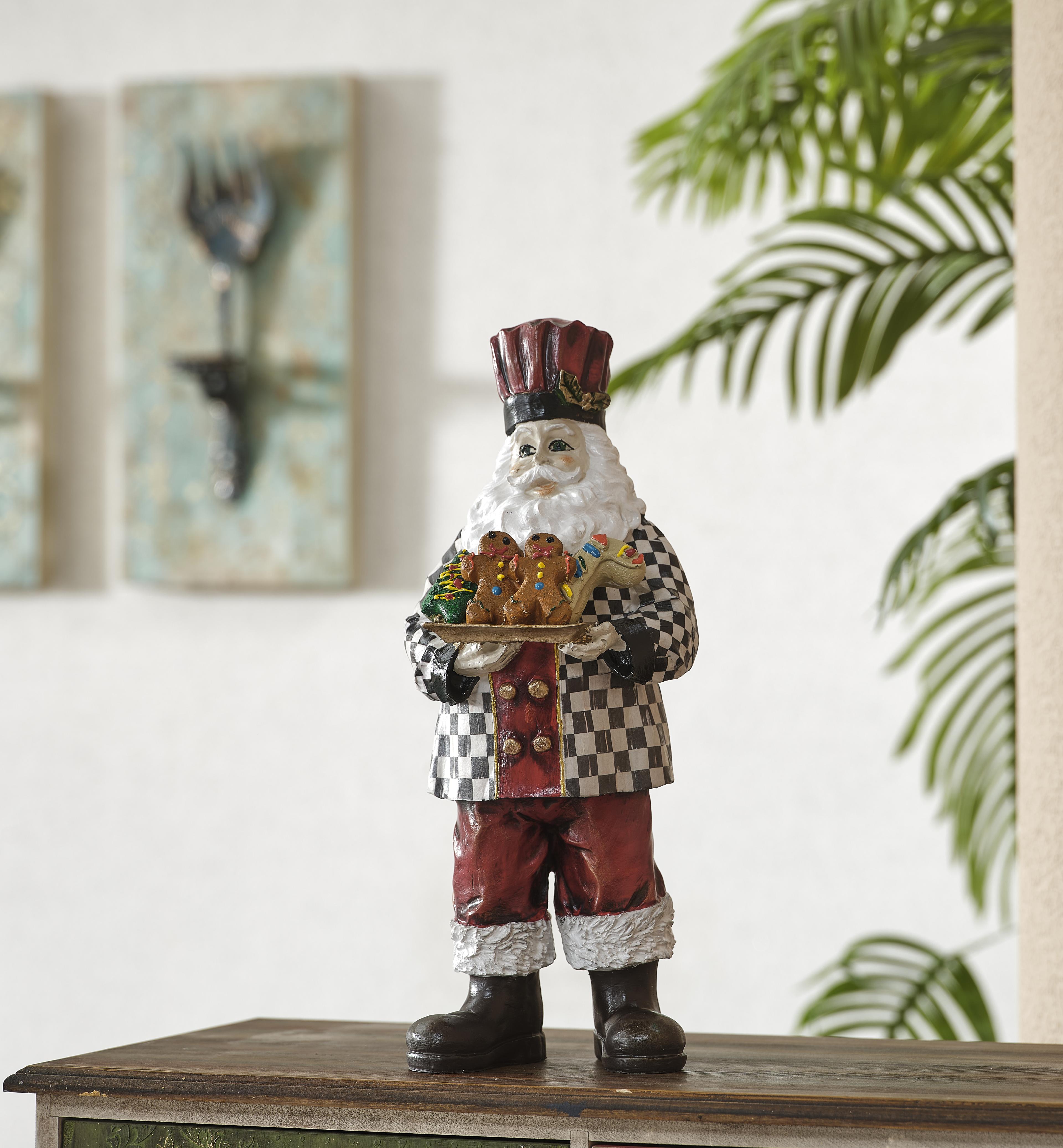 Statue of St. Nicholas with Cookies - Sculpture (Handmade)