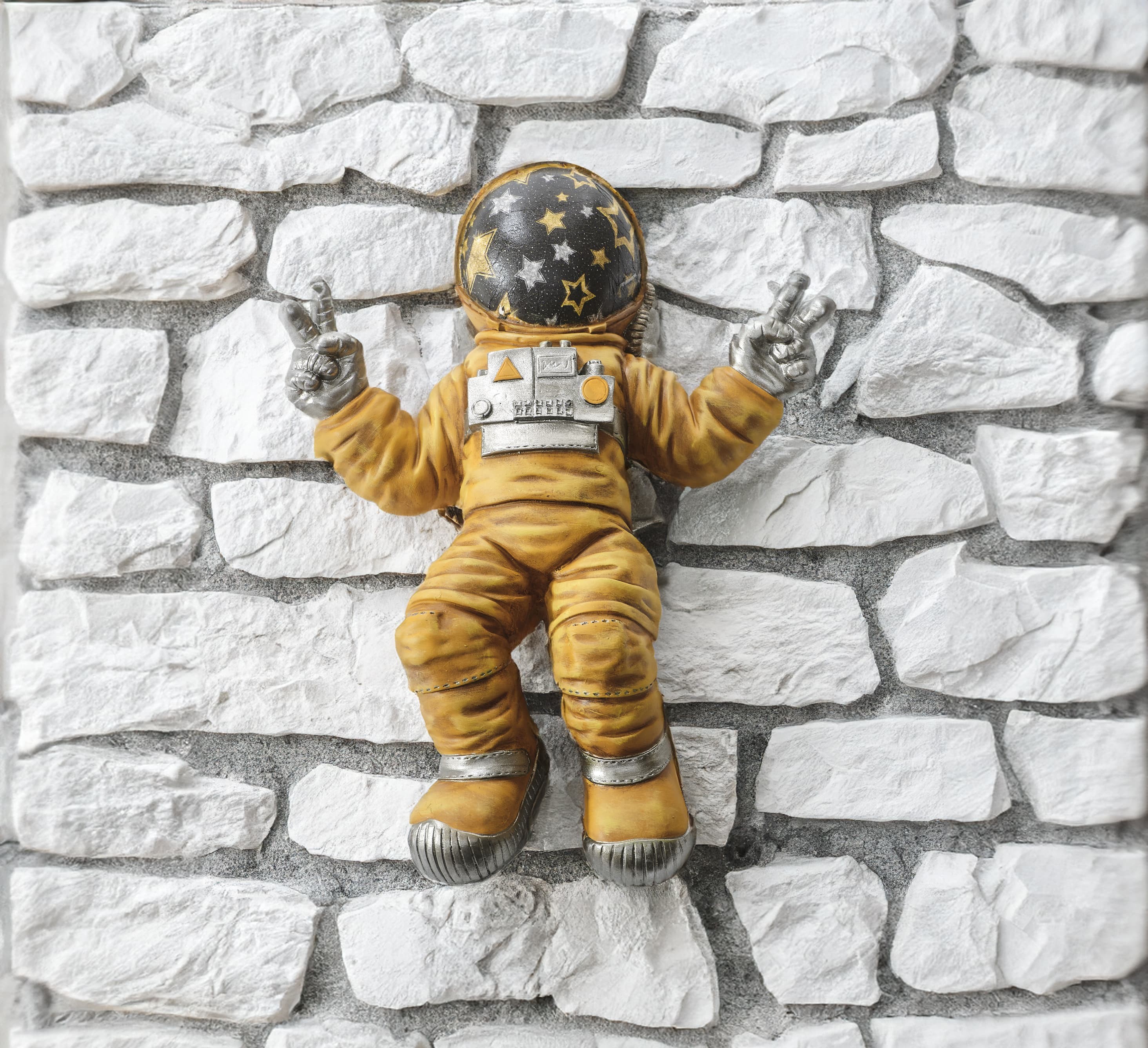 Wall Astronaut Sculpture - Statues (Handmade)