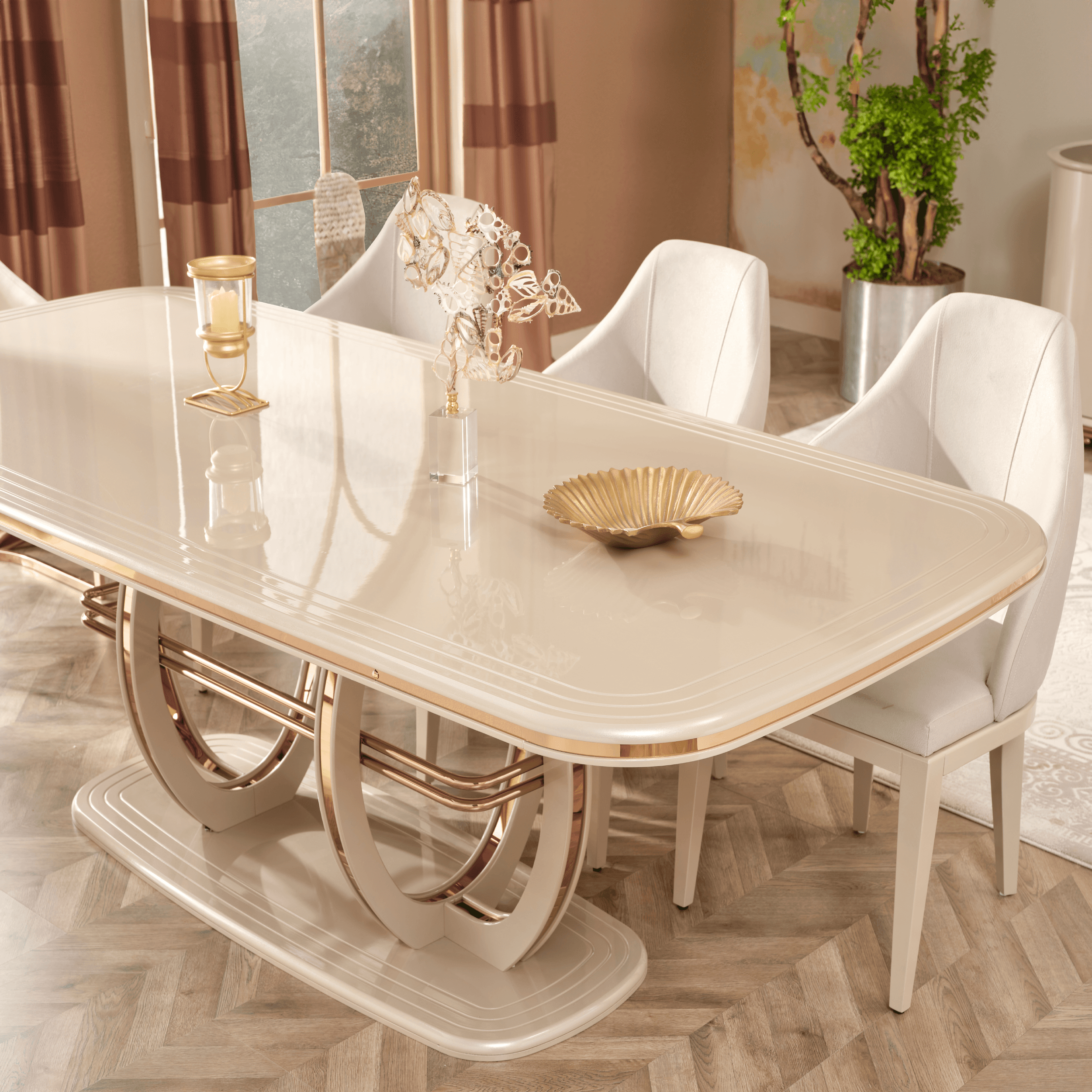 Paris Dining Set with Chairs (8 & 10 Person Options)