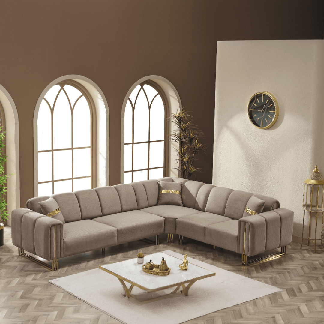 Otto Sectional Sofa Set (Corner + Armchair)