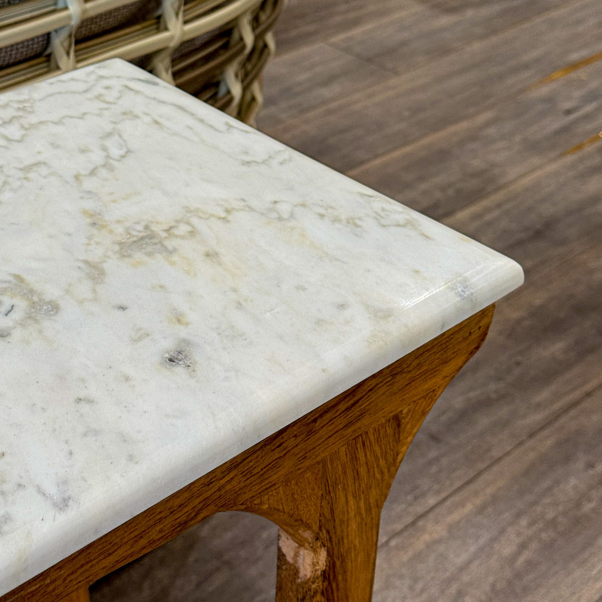 Marble side table