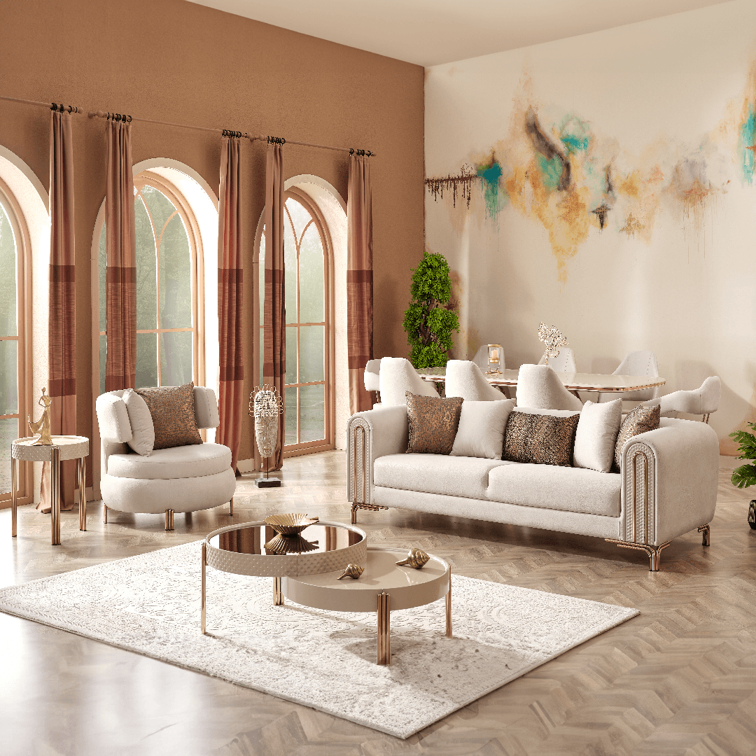 Paris Sofa Set (3+3+1+1)