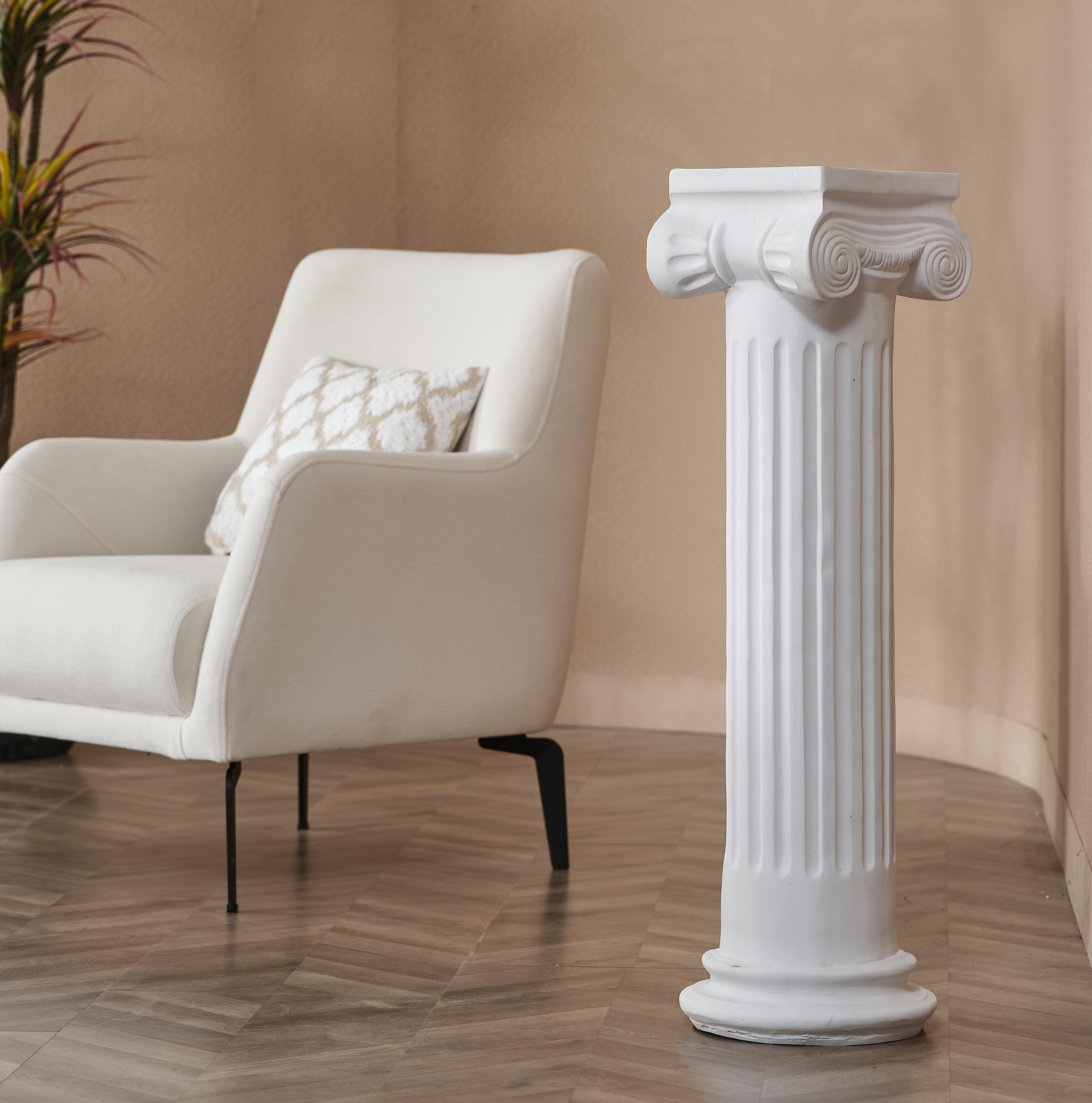 Ferozzi Elegant Corinthian Column Pedestal  (Handmade)