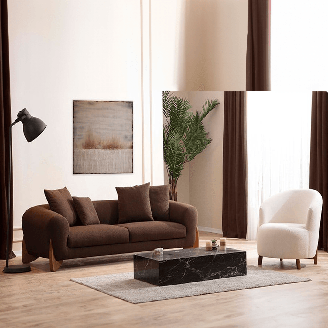 Bukle Sofa Set (3+3+1+1)