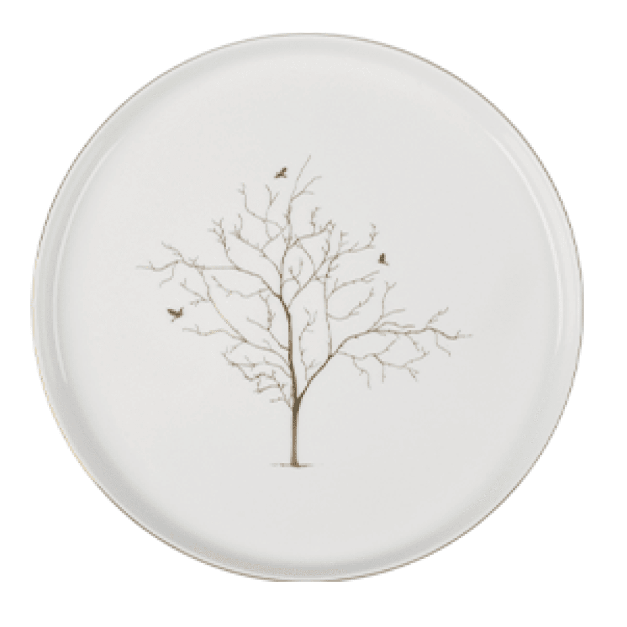 Tree of Life Porcelain Dinnerware Set (24 Pieces)