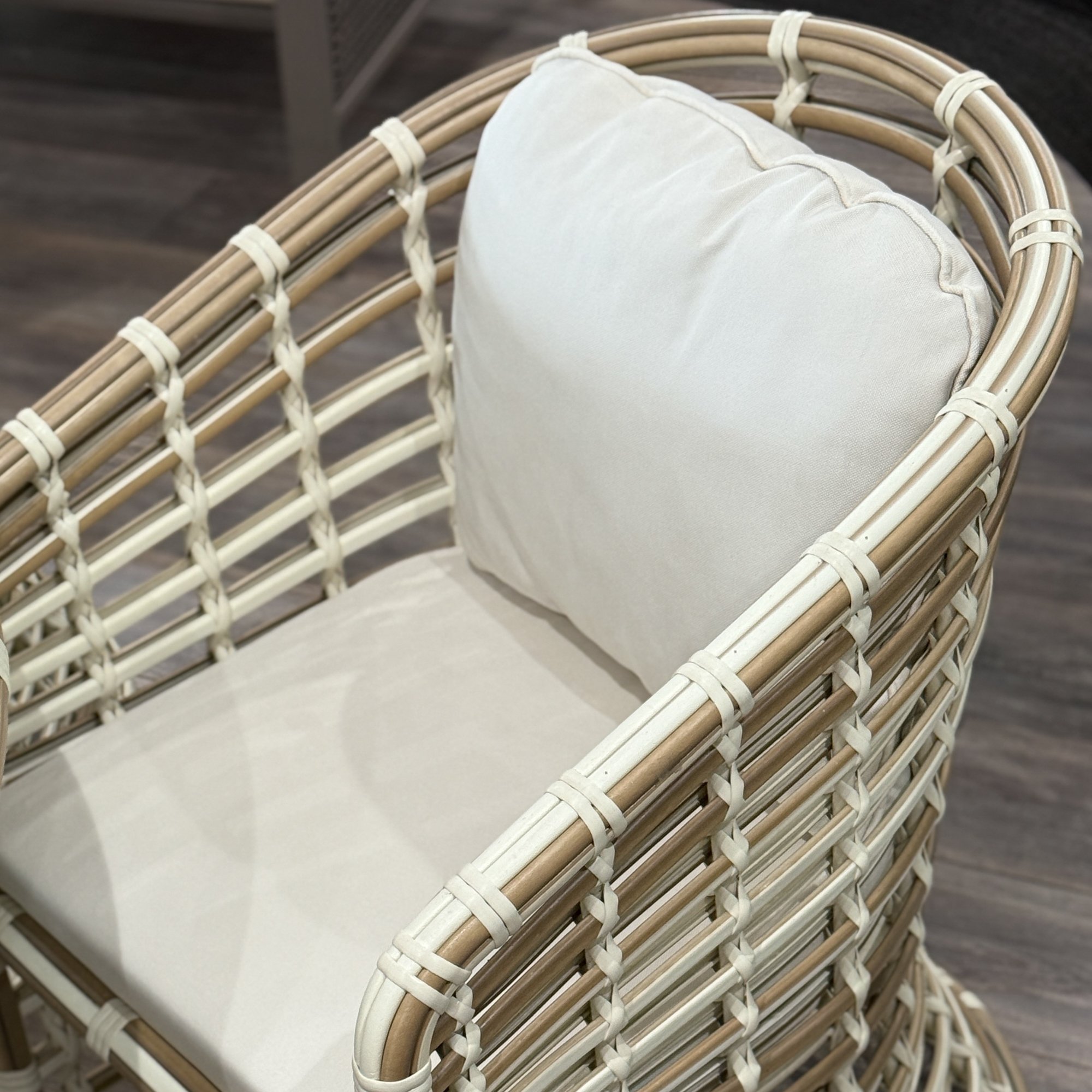 Cuba Rattan Garden Patio 3+1+1 Sofa and Table Set