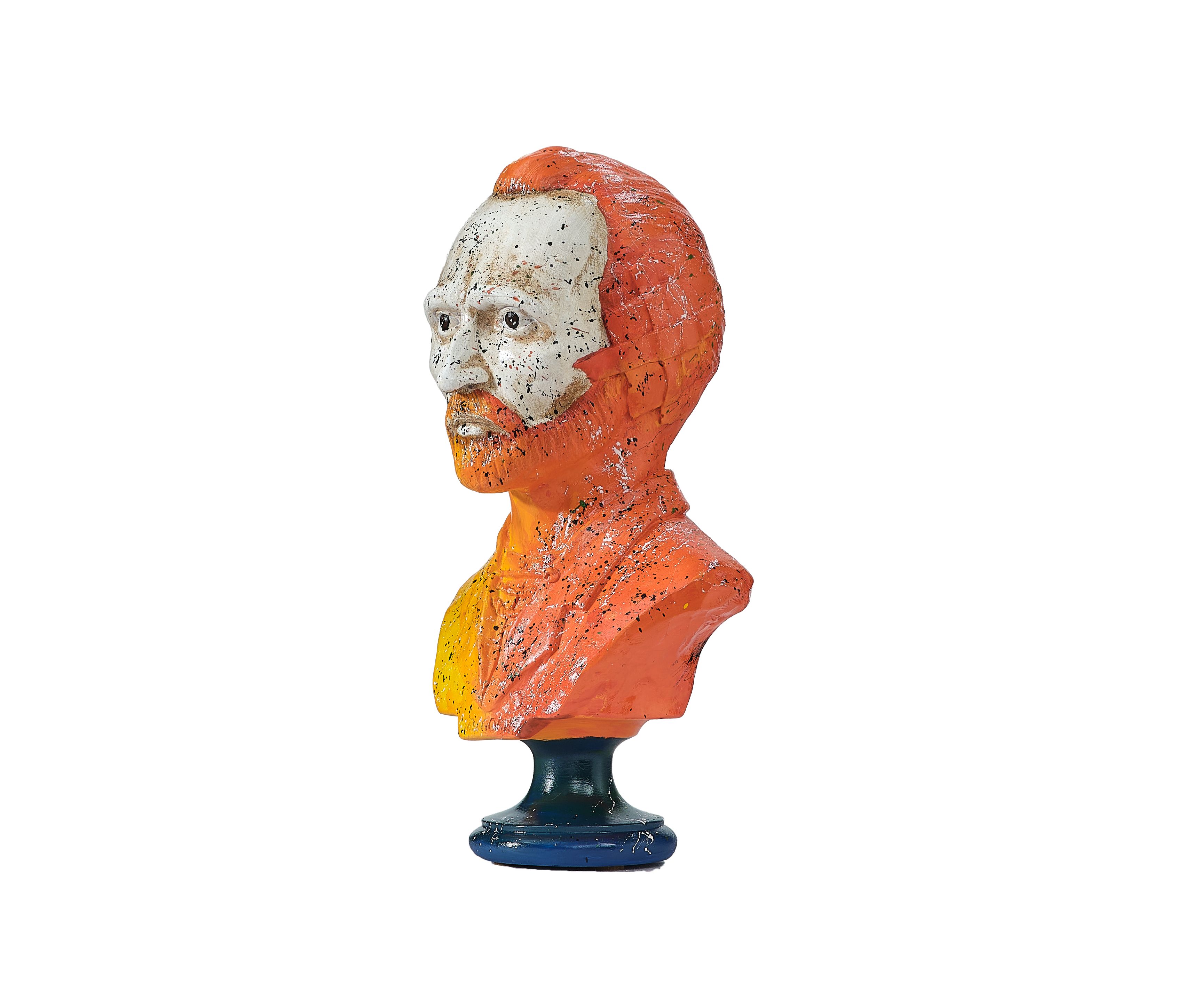 Van Gogh Bust 15" - Sculpture (Handmade)