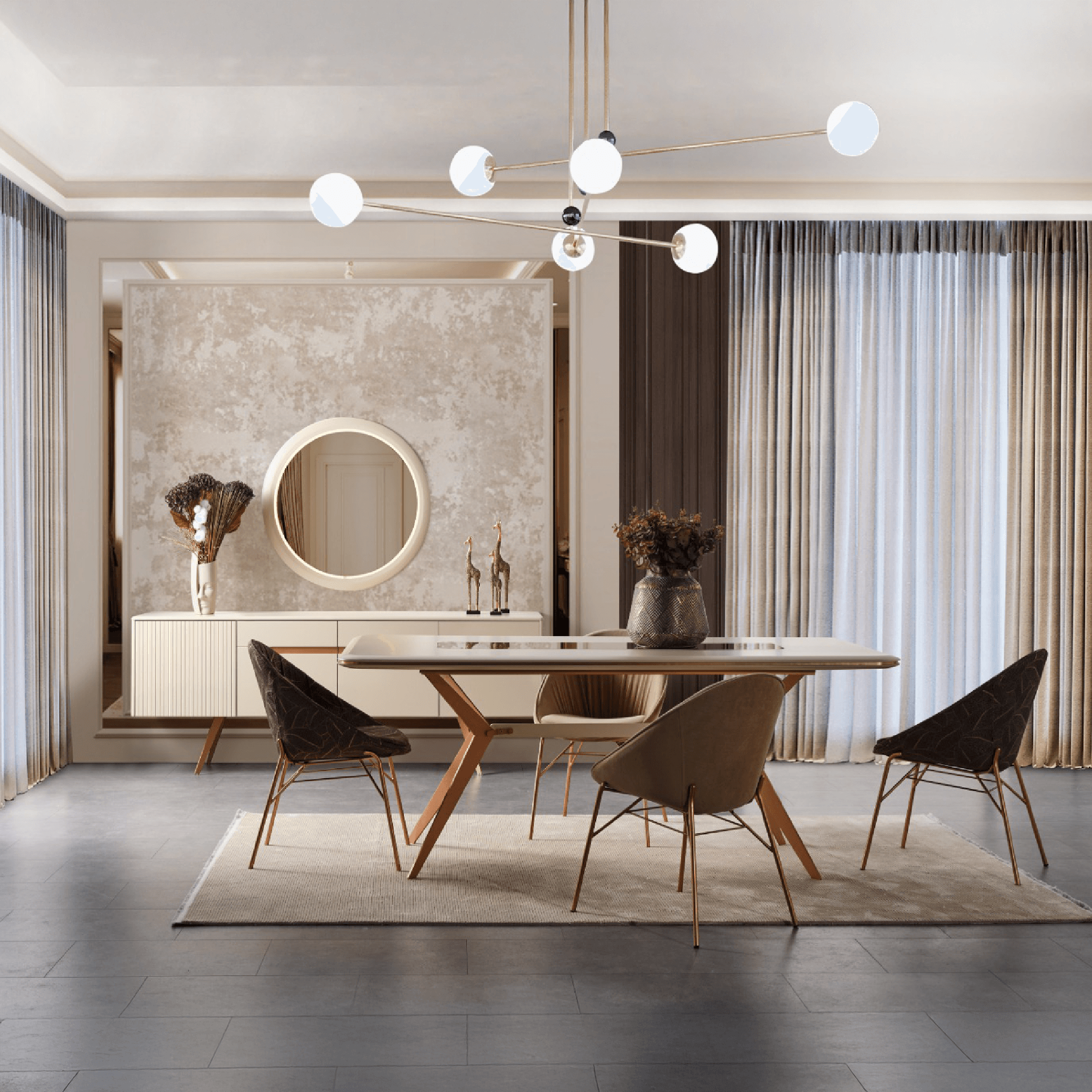 Elite Dining Table and Chair