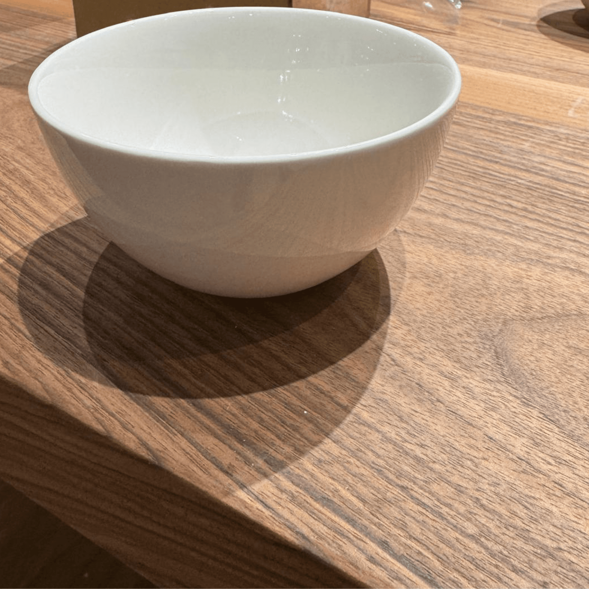 Mama Plain Bowl – 2 Pieces (13 CM) | Handmade White Porcelain Bowl Set