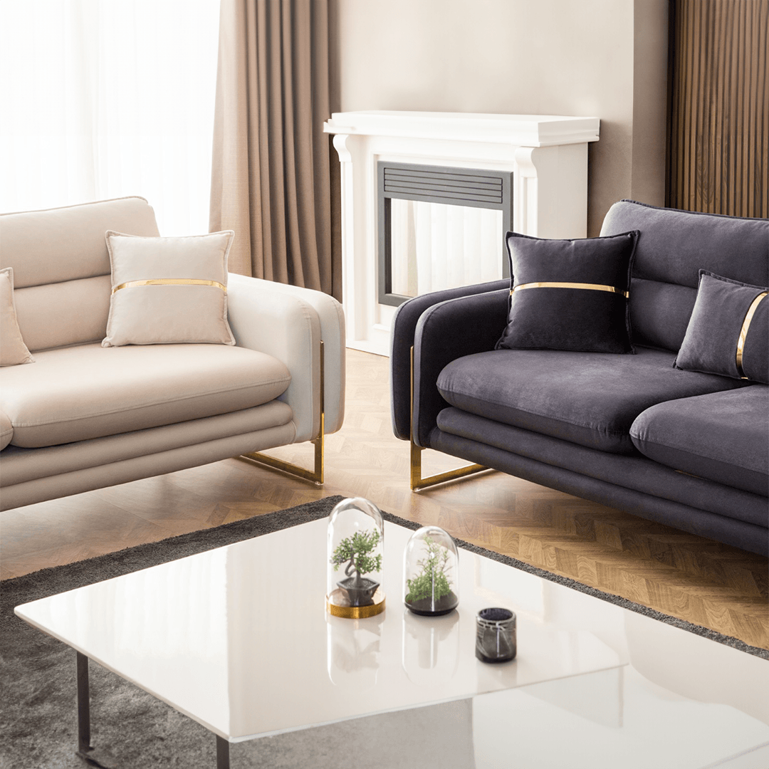 Pars Sofa Set (4+3+1+1)