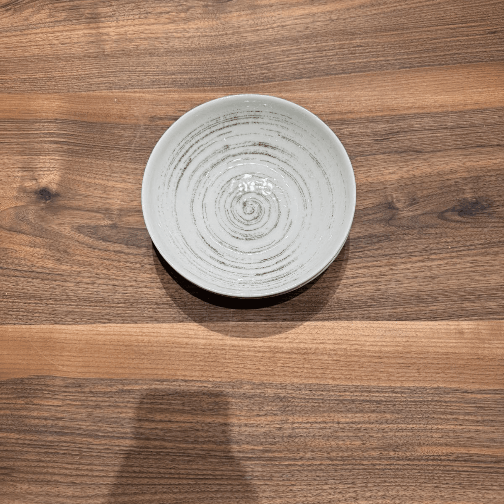 Spiral Digital Bowl Set – 2 Pieces (30 CM) | Handmade Porcelain Bowl with Unique Spiral Design