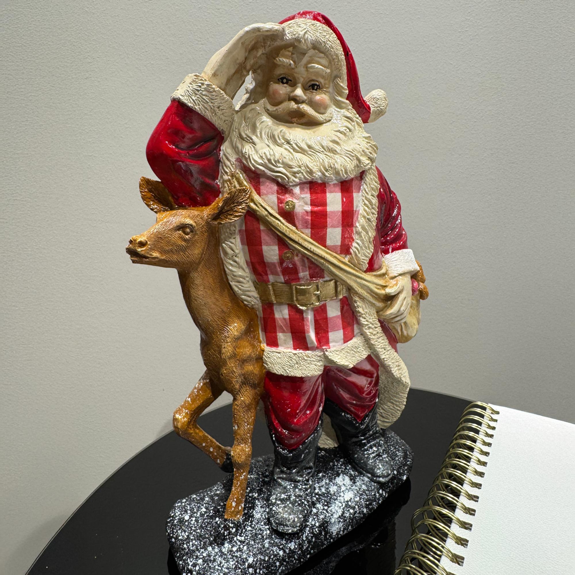 Ceramic Santa Claus - Statues (Handmade)