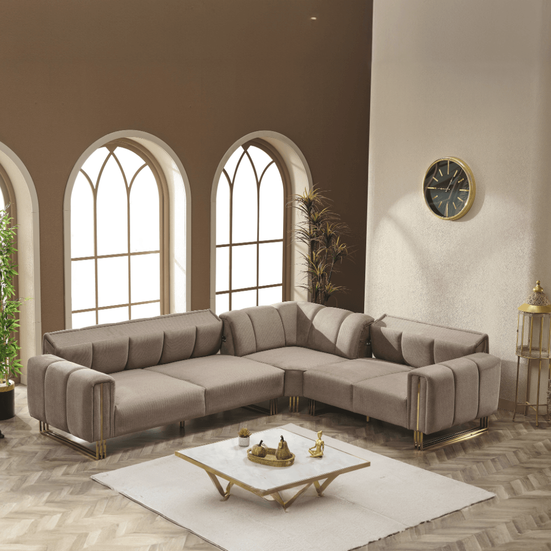 Otto Sectional Sofa Set (Corner + Armchair)