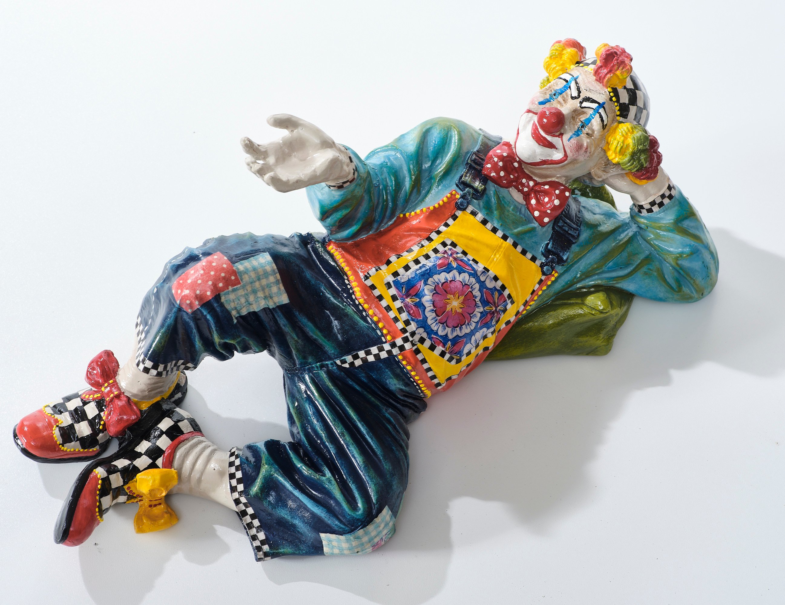 Ferozzi  Cosy Clown Sculpture - Statues (Handmade)