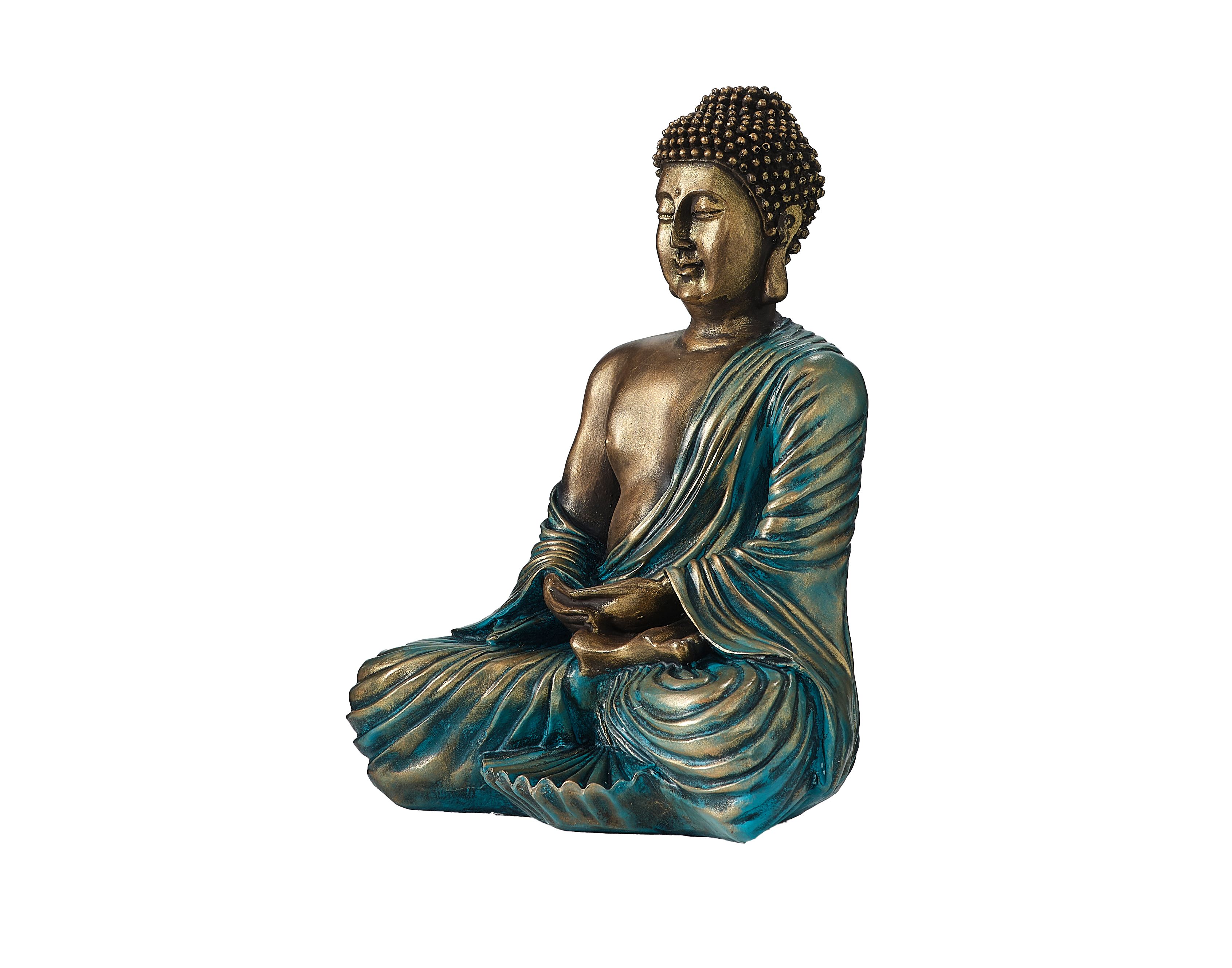 Meditating Buddha Sculpture - Statues (Handmade)