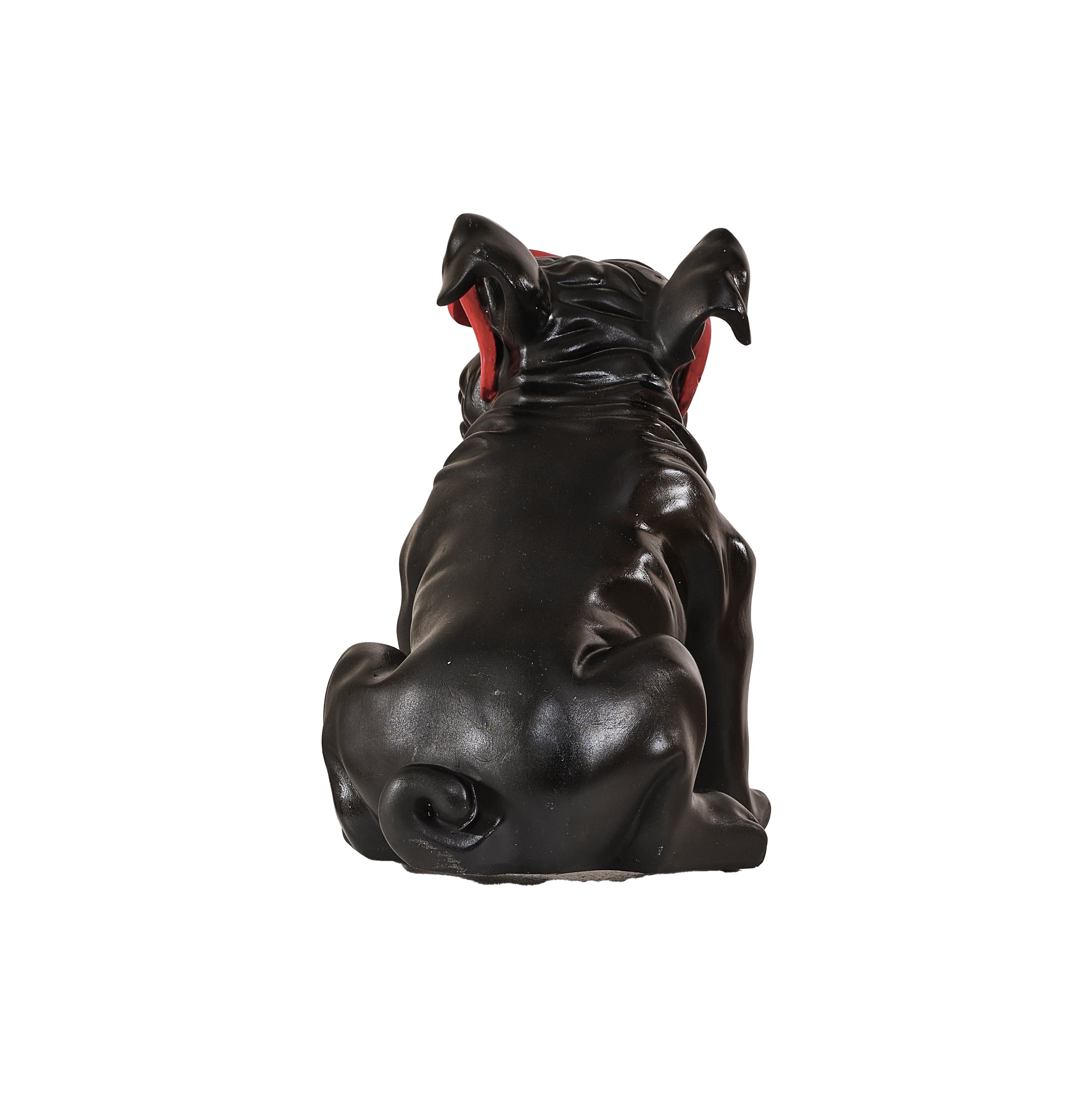 Cool Bulldog Sculpture 22.4" (Handmade)