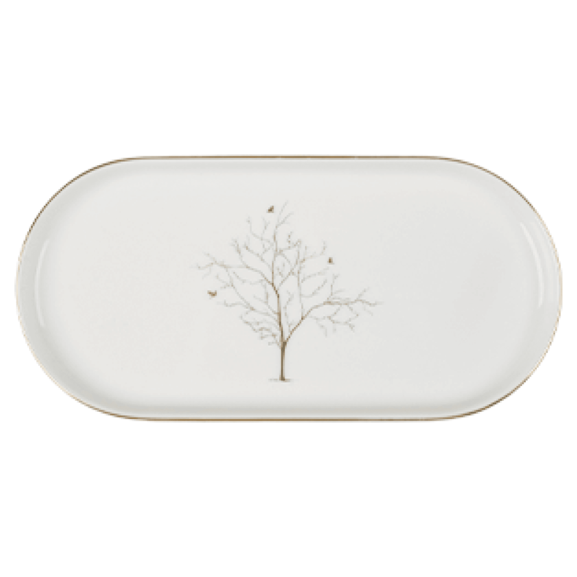 Tree of Life Porcelain Dinnerware Set (24 Pieces)