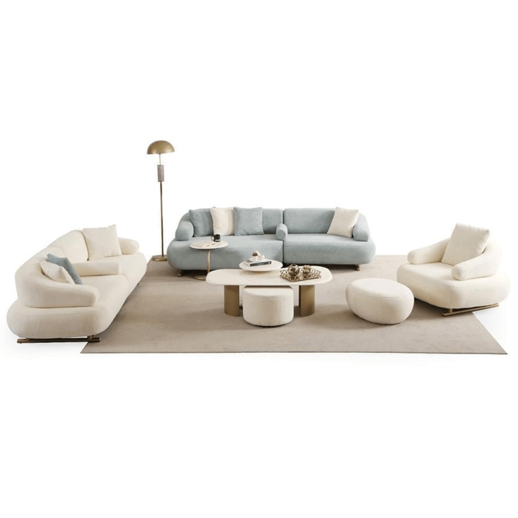 Ferozzi Prada Sofa Set – Luxurious Comfort and Style