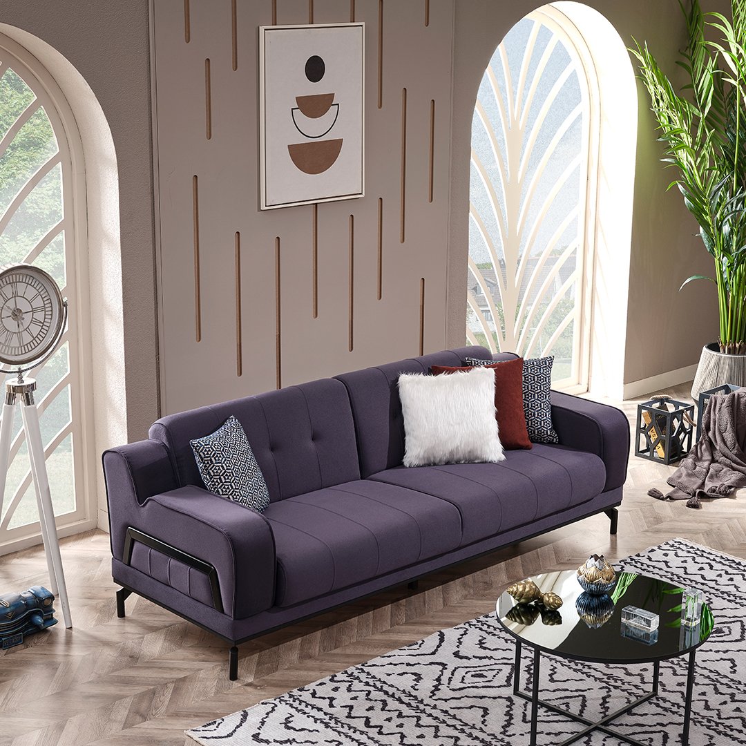 Hamilton Modern Comfort Sofa Bed Set (3+3+1+1 )