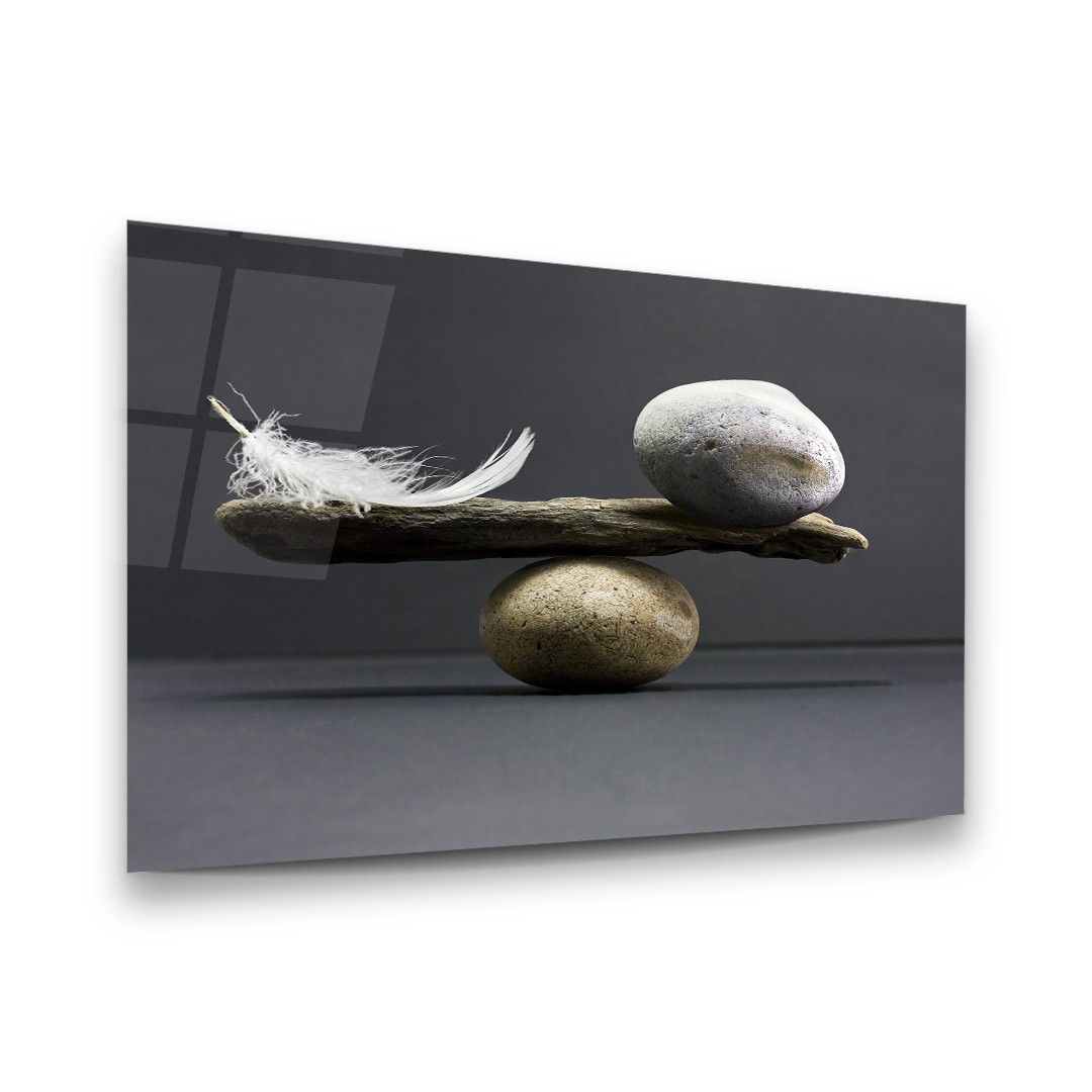 Balance - Horizontal Glass Art