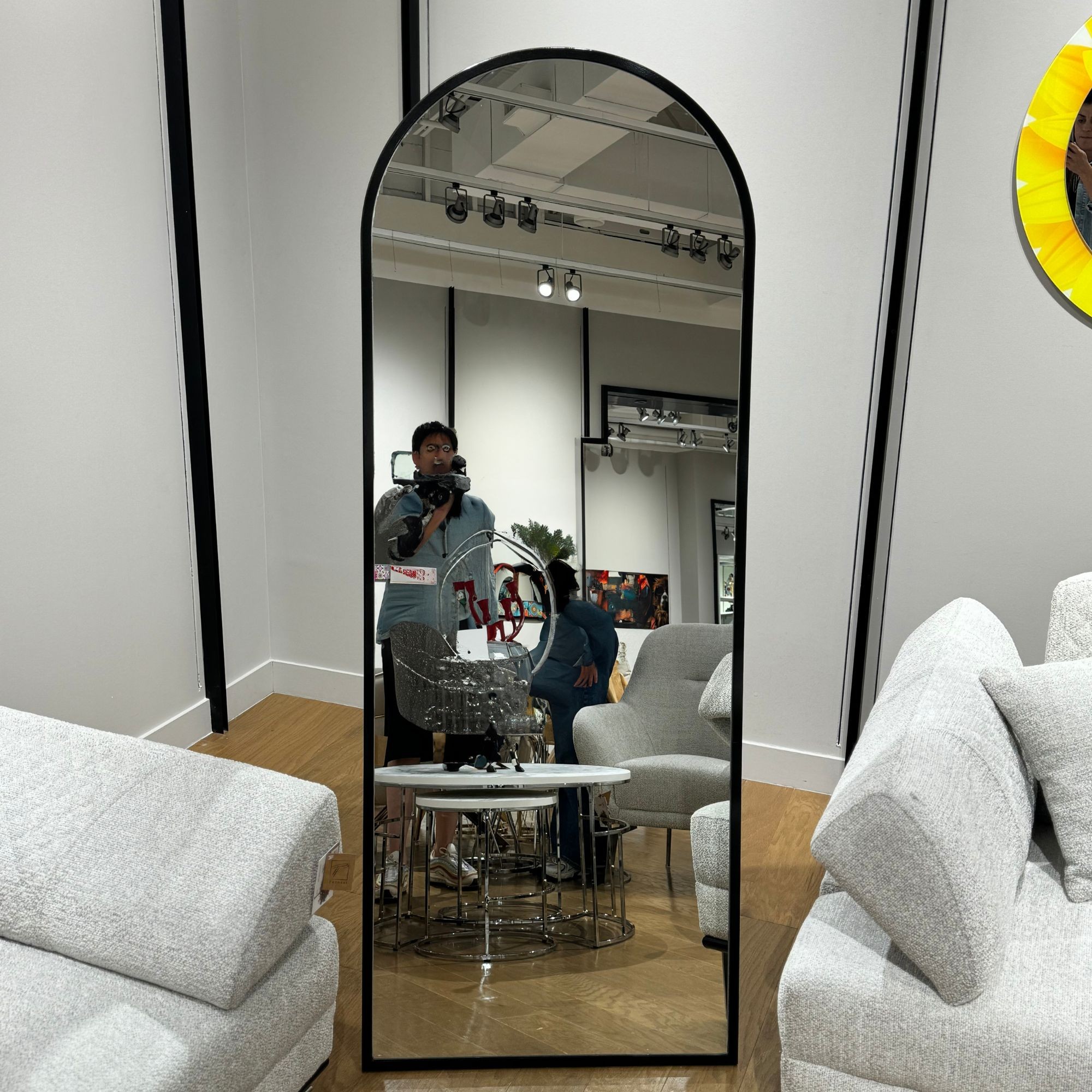 Ferozzi  Framed Full-Length Standing Mirror