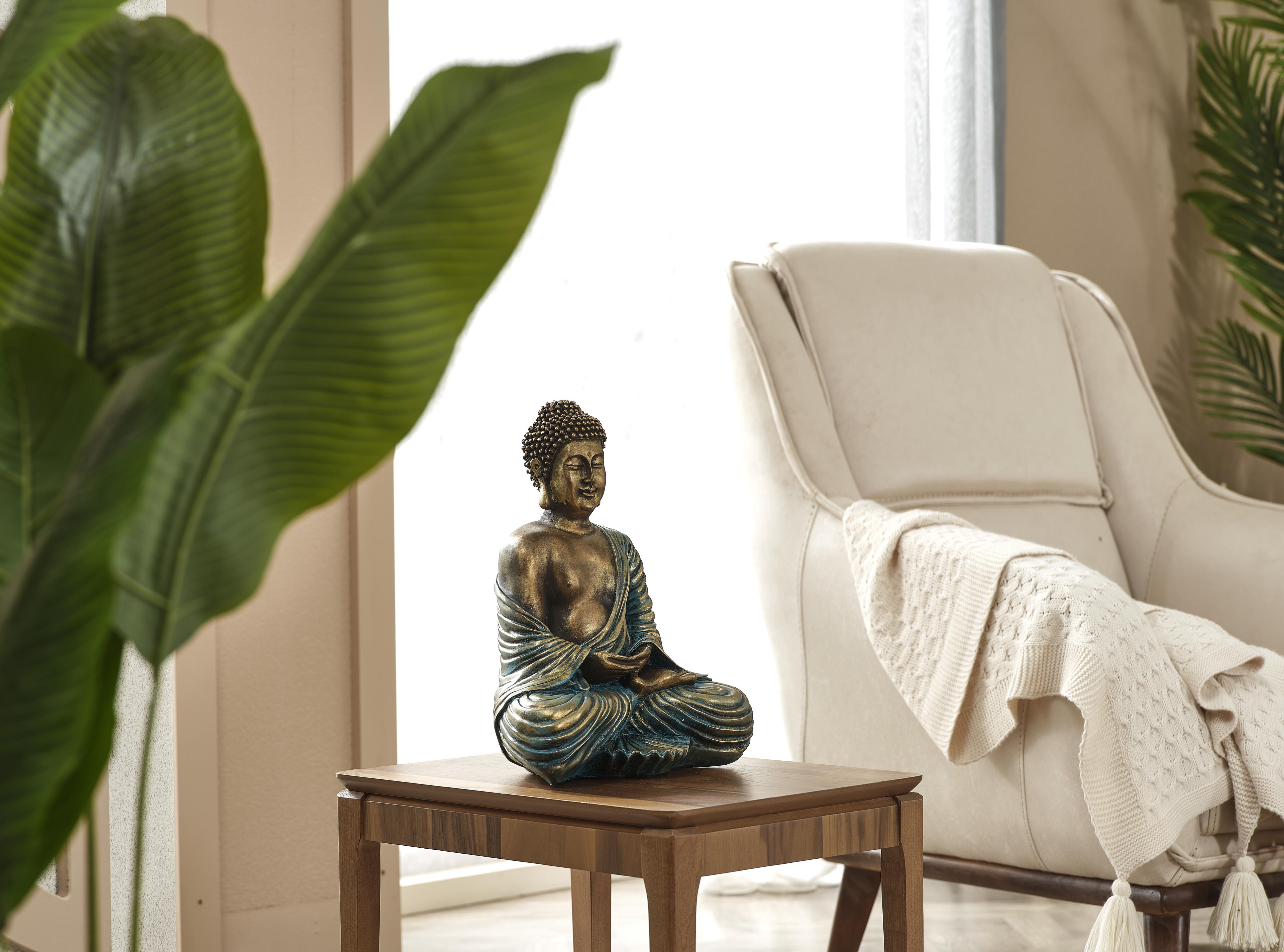 Meditating Buddha Sculpture - Statues (Handmade)