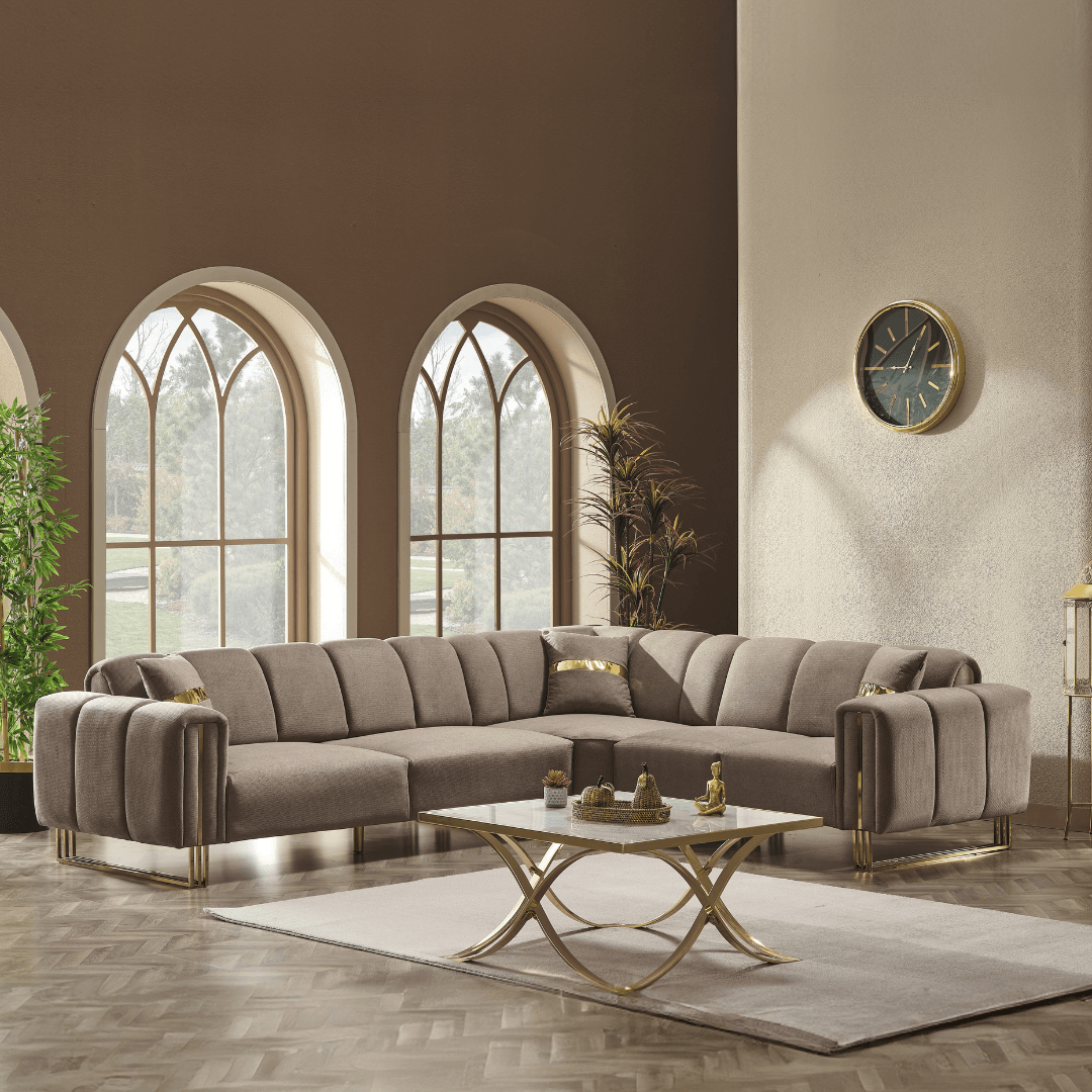 Otto Sectional Sofa Set (Corner + Armchair)