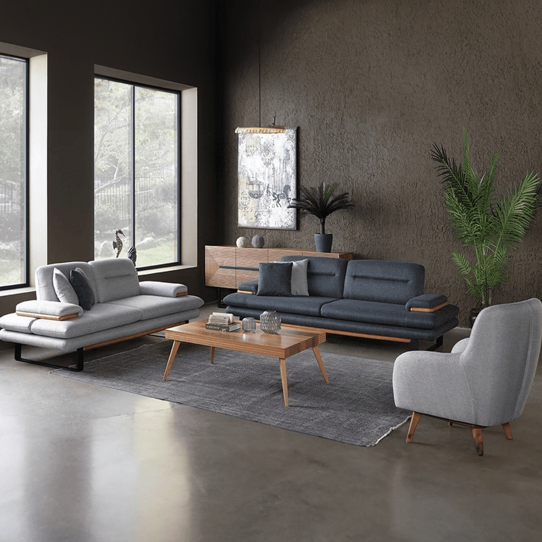 Zen Sofa Set (3+3+1+1)