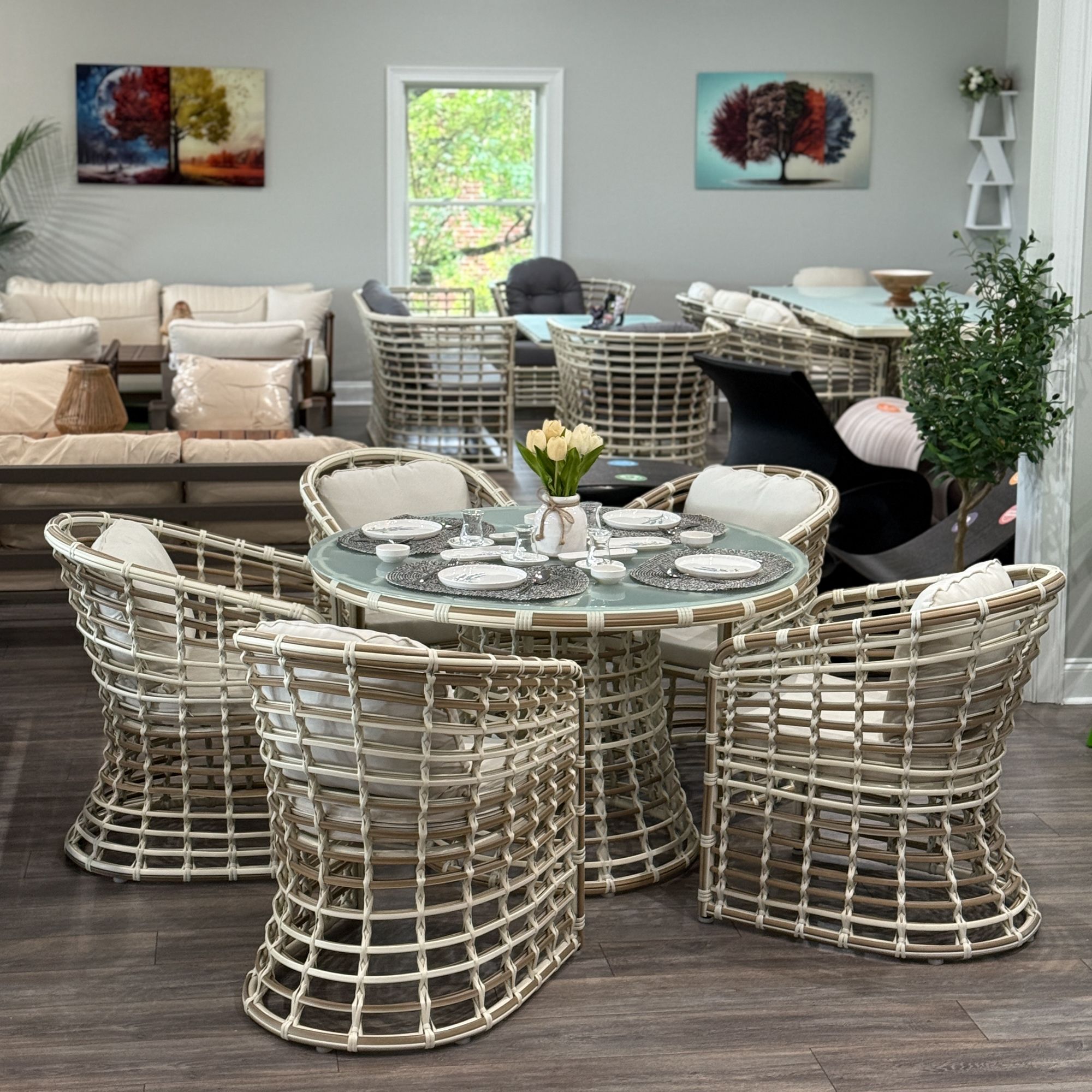 Pearl Garden Dining Set (Table and Chair)