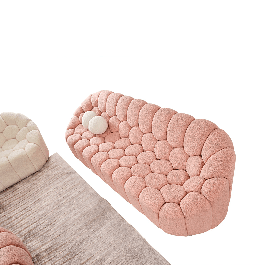 Balloon Style Sofa Set 3 3 1 1