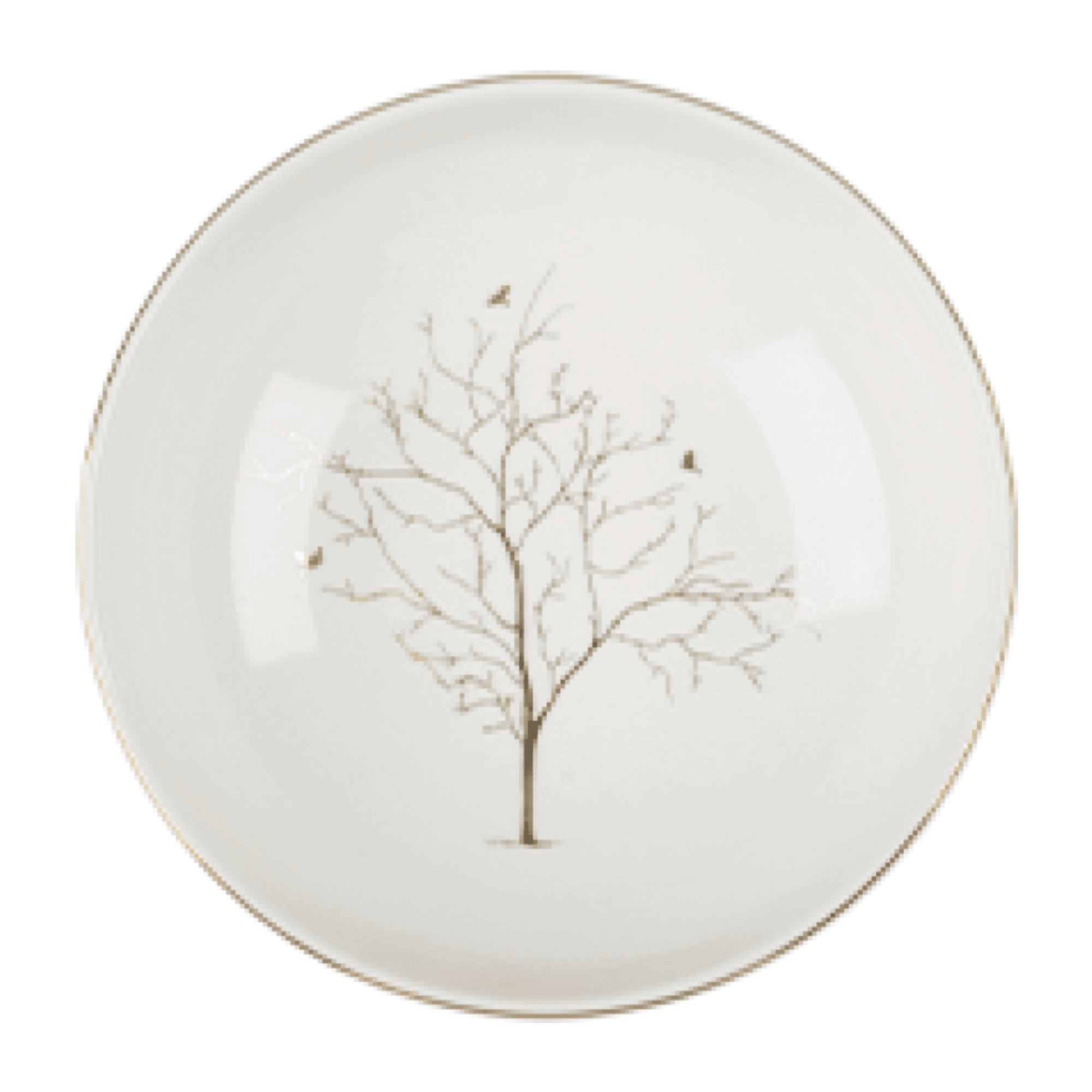 Tree of Life Porcelain Dinnerware Set (24 Pieces)