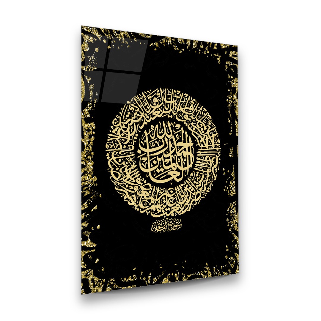 Islamıc Prayer - Premium Tempered Glass Wall Art Rectangle