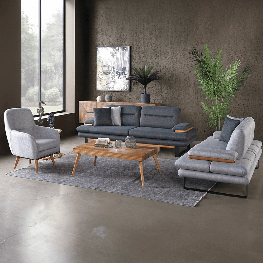 Zen Sofa Set (3+3+1+1)