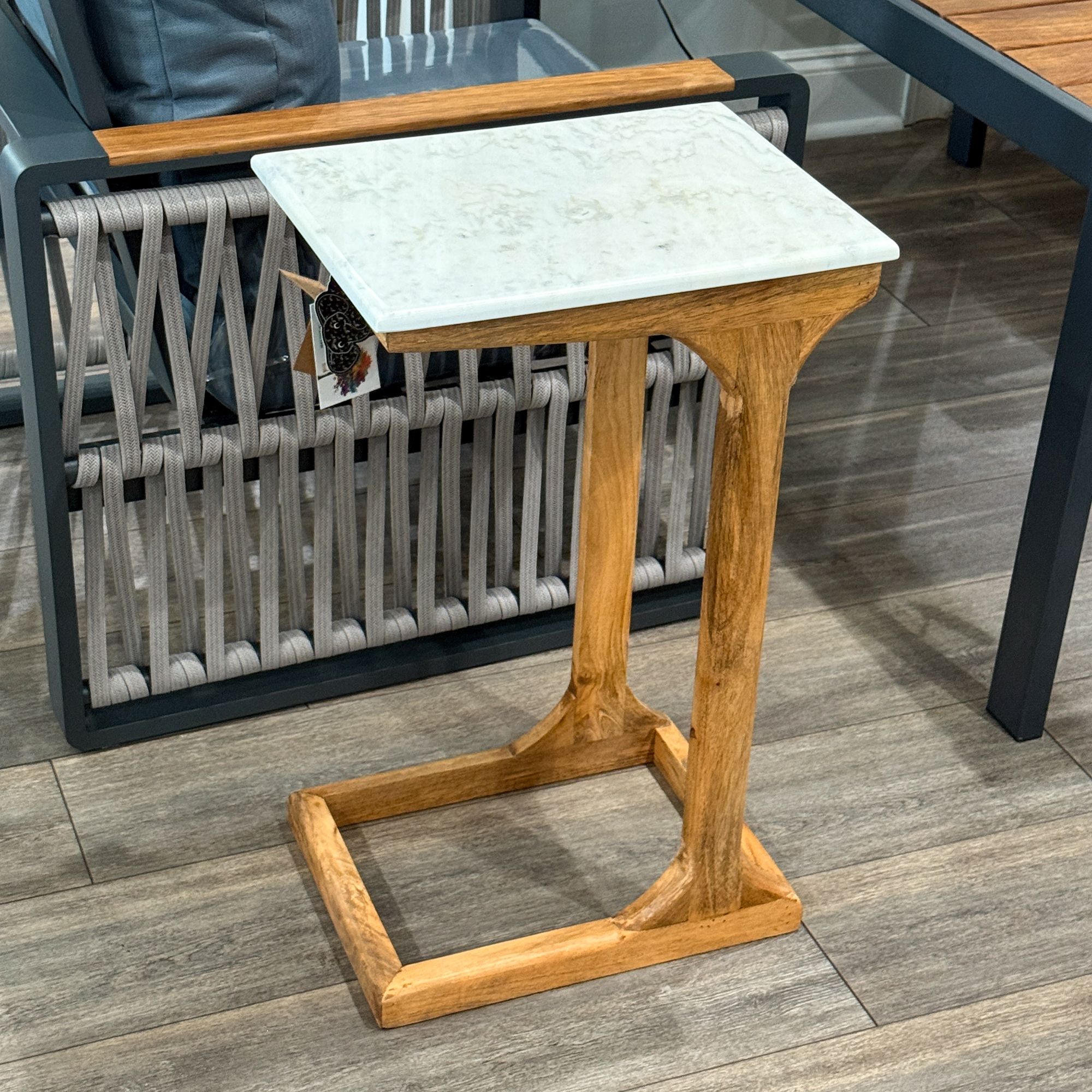 Marble side table