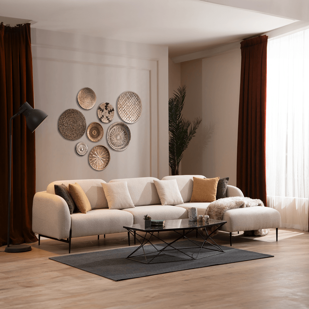 Valencia Corner Style Sofa Set (L+1)