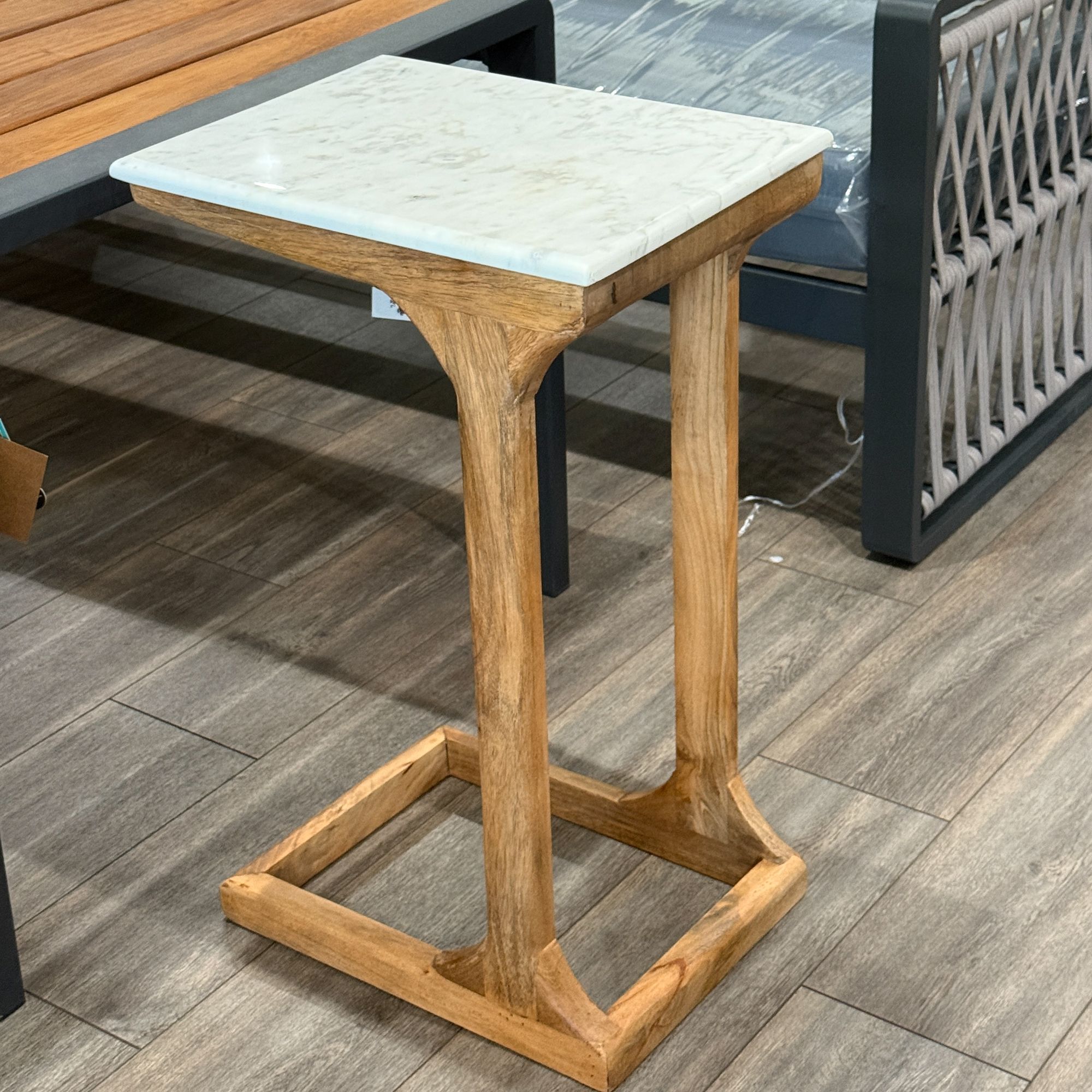 Marble side table