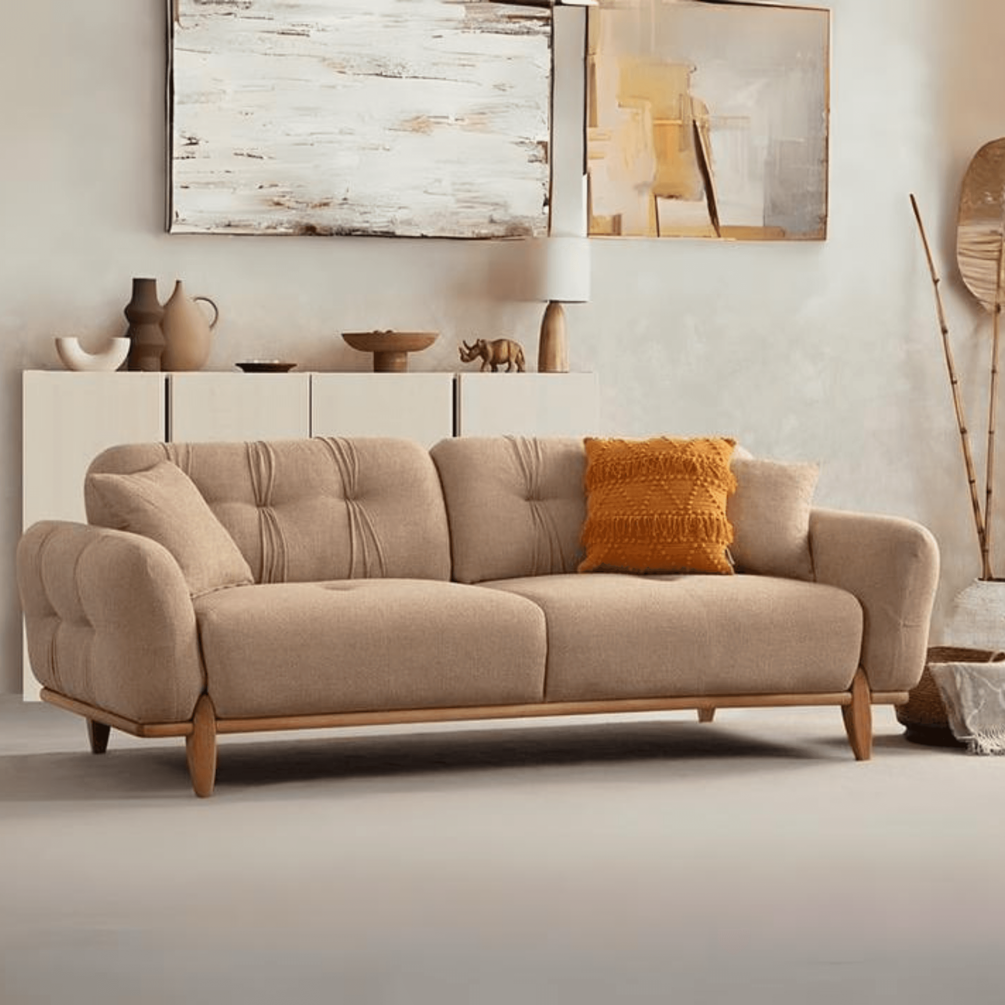 Piazza Sofa Set (3+3+1+1)