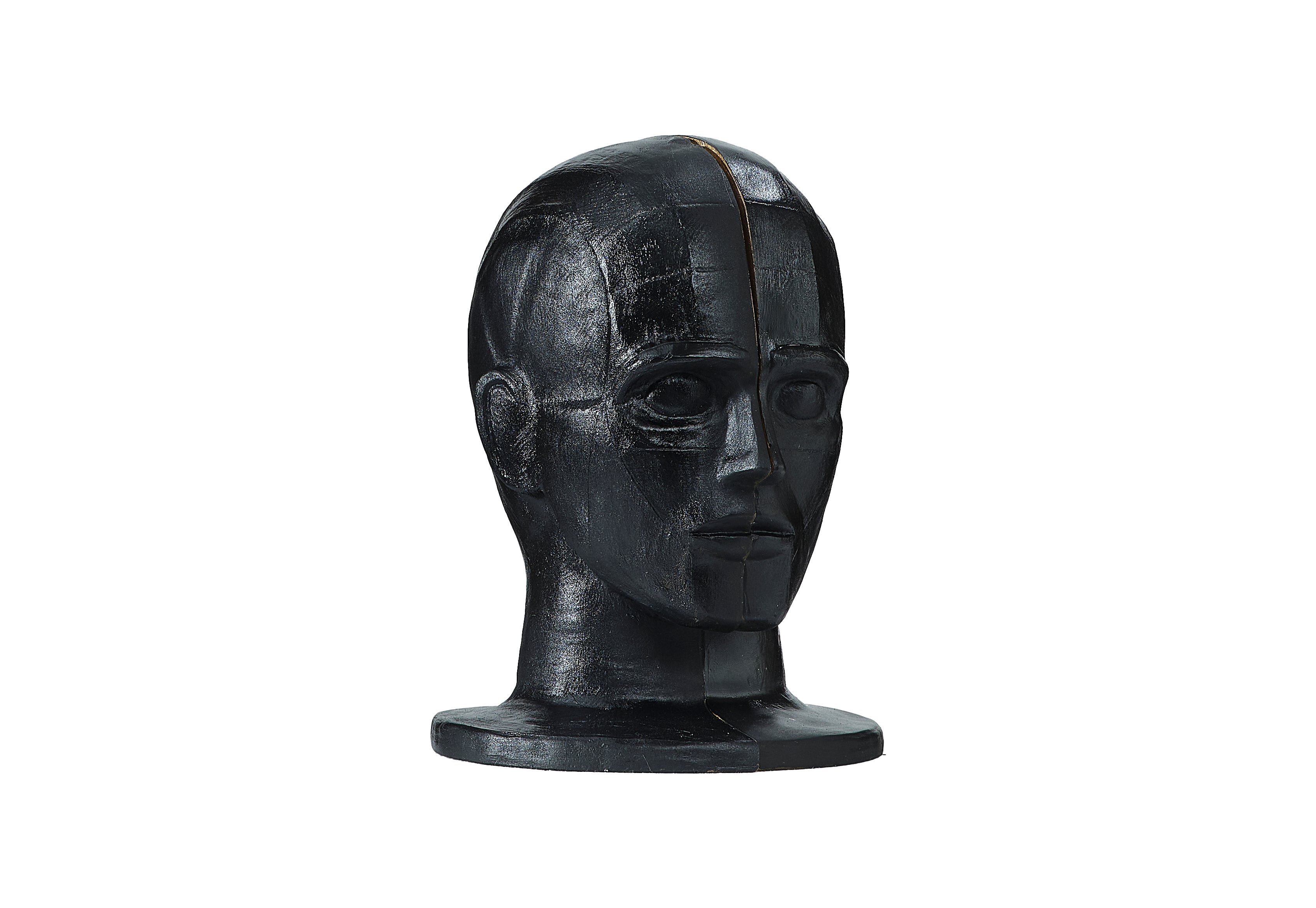 Ferozzi Abstract Brain Male Sculpture 12.2” - Statues (Handmade)