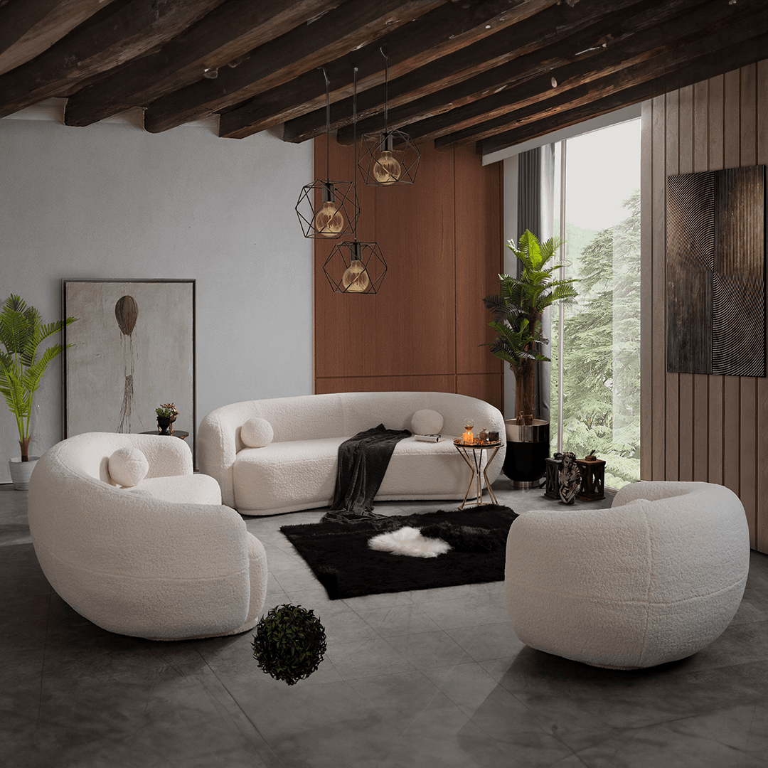 Galaxy Comfort Sofa Set (3+3+1)