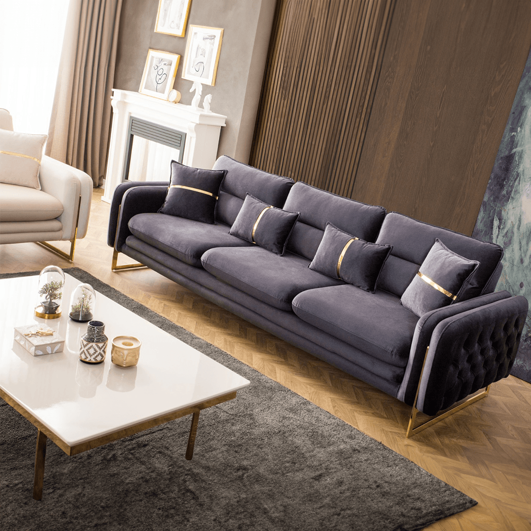 Pars Sofa Set (4+3+1+1)