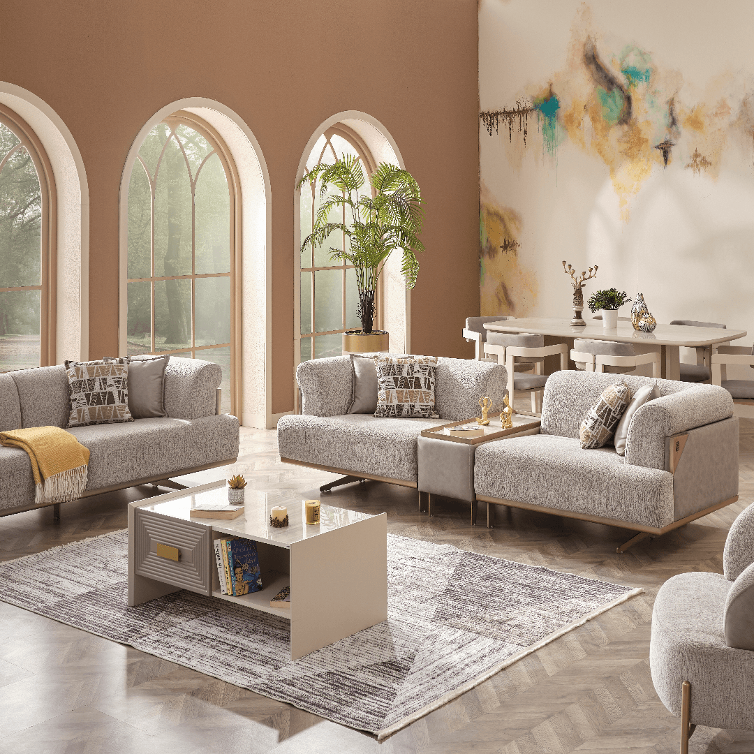 Georgia Sofa Set (3+3+1+1)