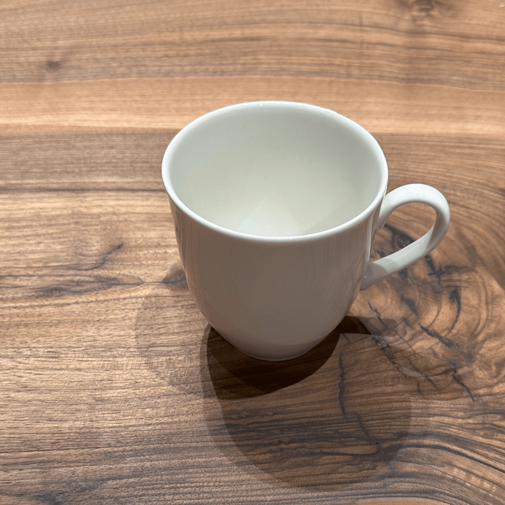 Ferozzi Sems Plain 8 cm Mug – Premium White Ceramic Coffee and Tea Cup