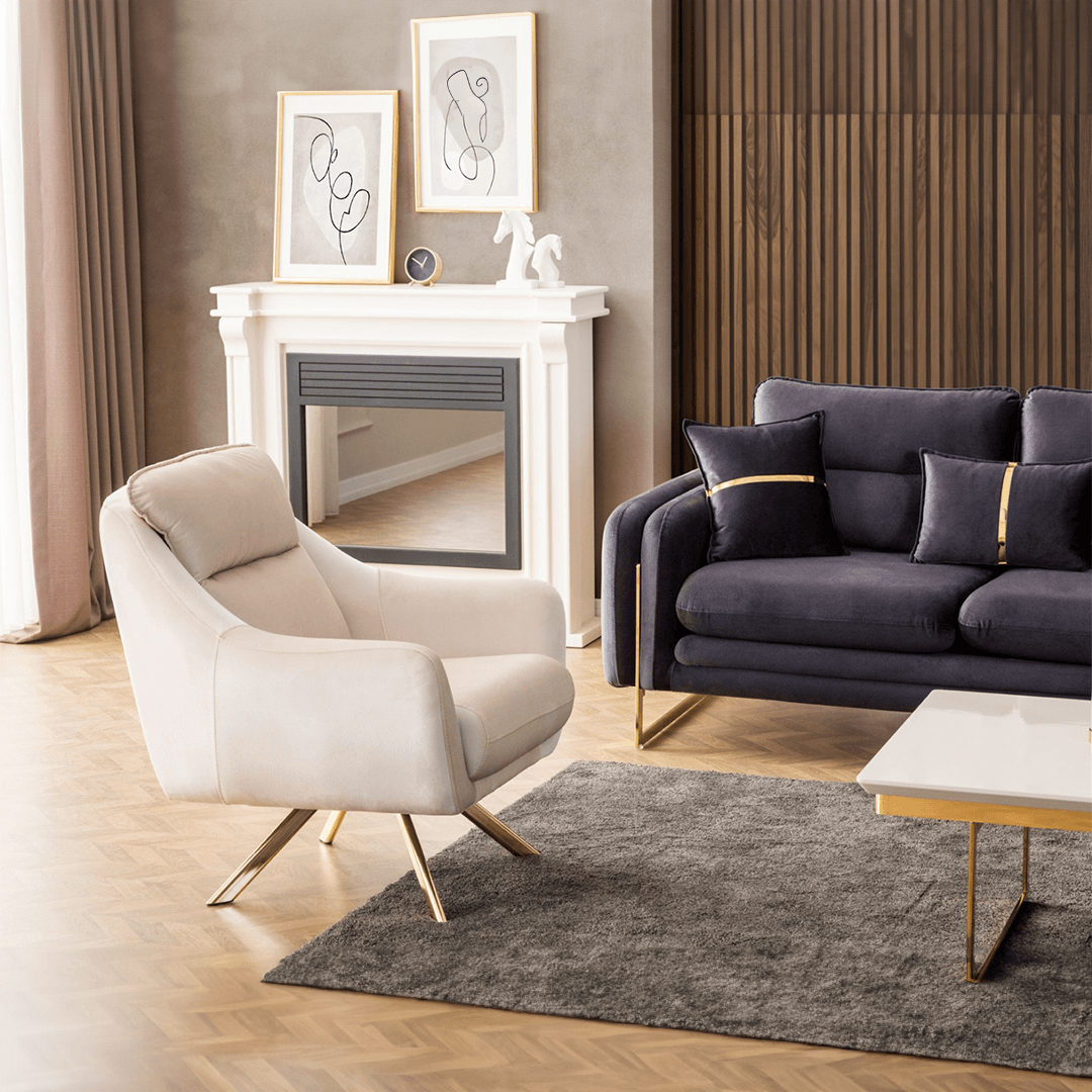 Pars Sofa Set (4+3+1+1)