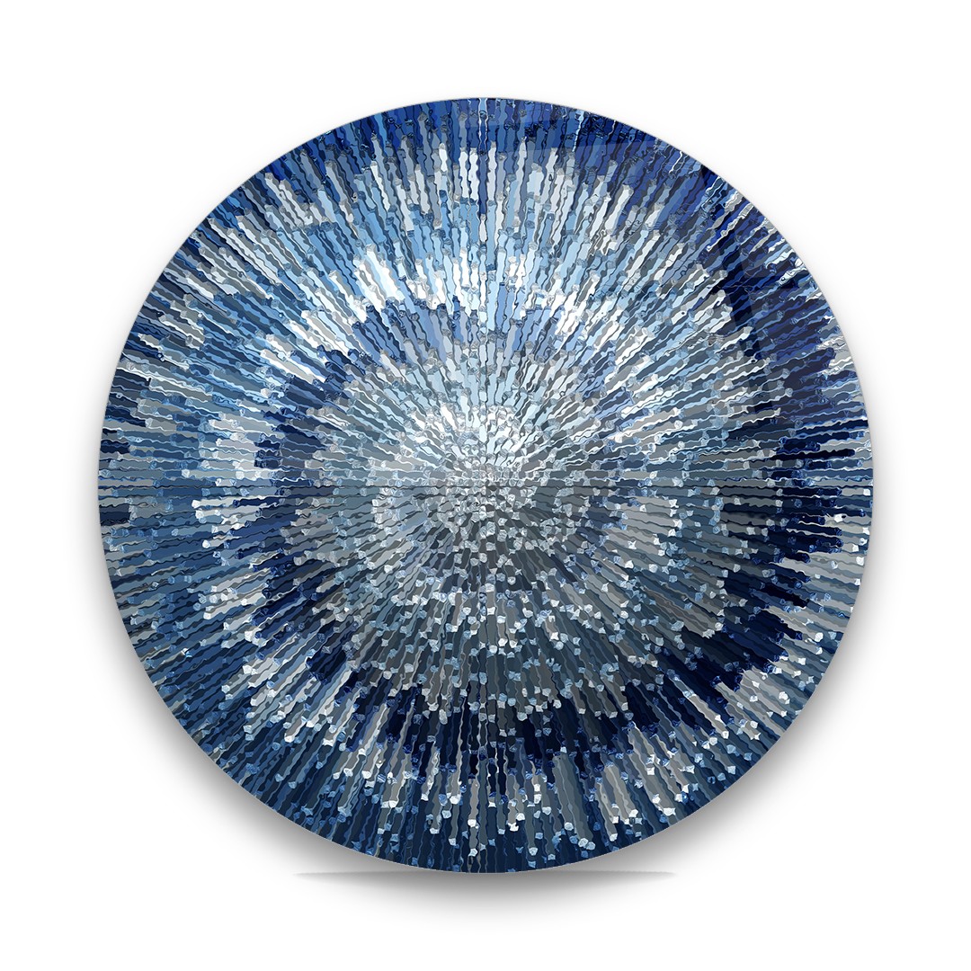 Infinity - Circle Glass Art